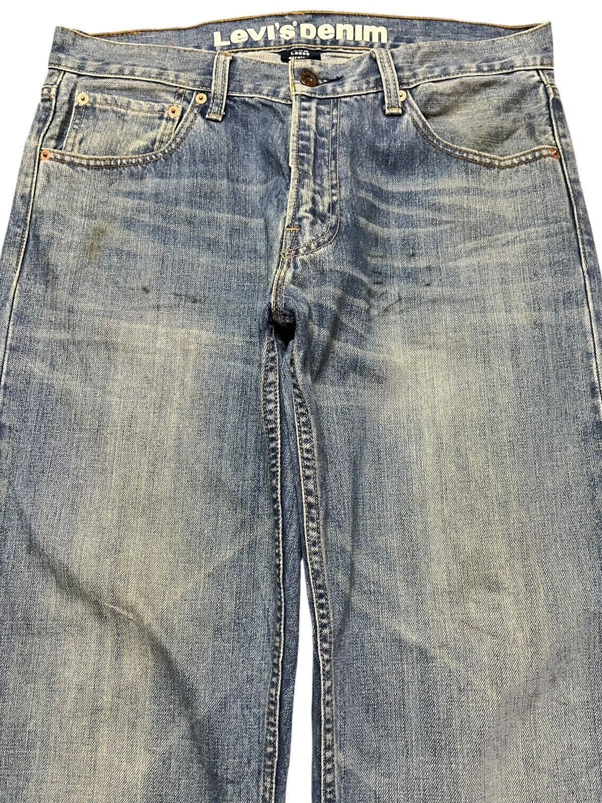 Levi's Vintage Clothing Vintage Levi’s 503 Loose Straight Faded Denim Size US 33 - 2 Thumbnail