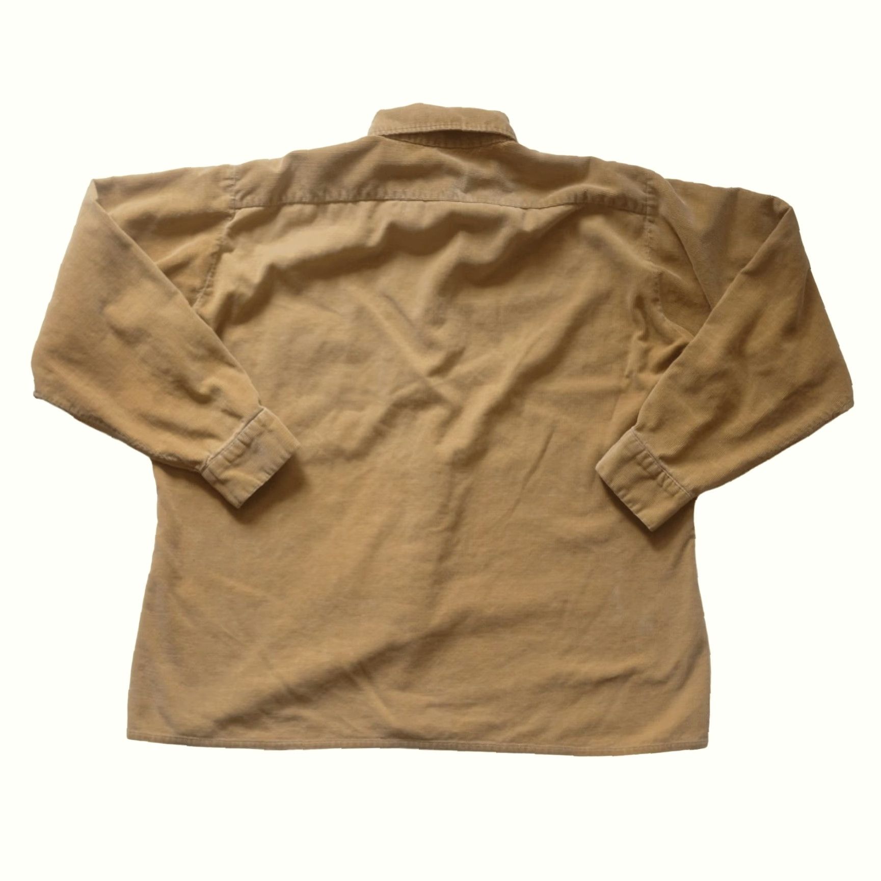 Arrow VINTAGE ARROW CORDUROY SHIRT Timberline Collection 1987 Casual Brown Long Sleeve L 27" Pit to Pit 28" Length 20" Sleeve Mens Size US L / EU 52-54 / 3 - 2 Thumbnail