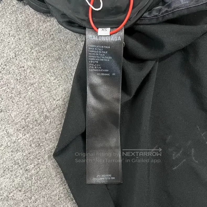 Balenciaga Balenciaga size XS Graffiti Destroyed Wool Dress Pants Size US 27 - 6 Thumbnail
