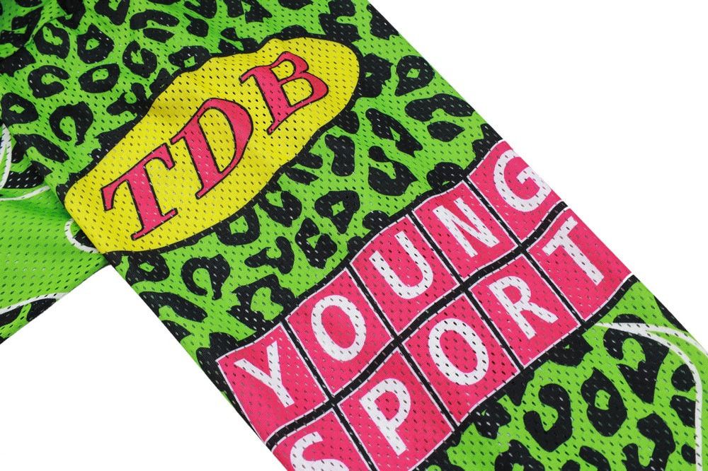 Japanese Brand TDB motorsports flames rare green long sleeves jersey Size US M / EU 48-50 / 2 - 10 Thumbnail