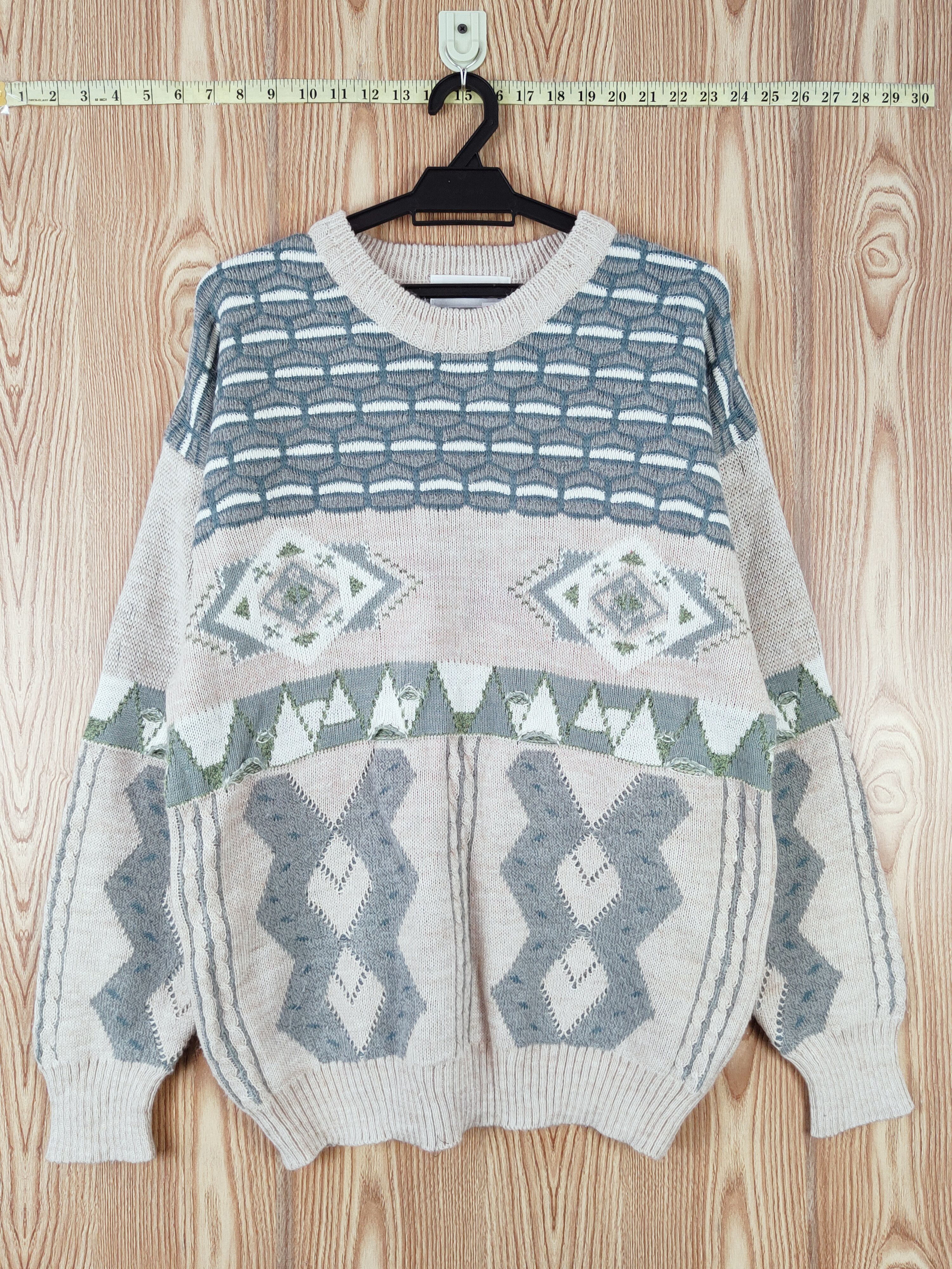 Vintage D Louis Pitaud Light Brown Knitwear Sweatshirts #W771 Size US L / EU 52-54 / 3 - 1 Thumbnail