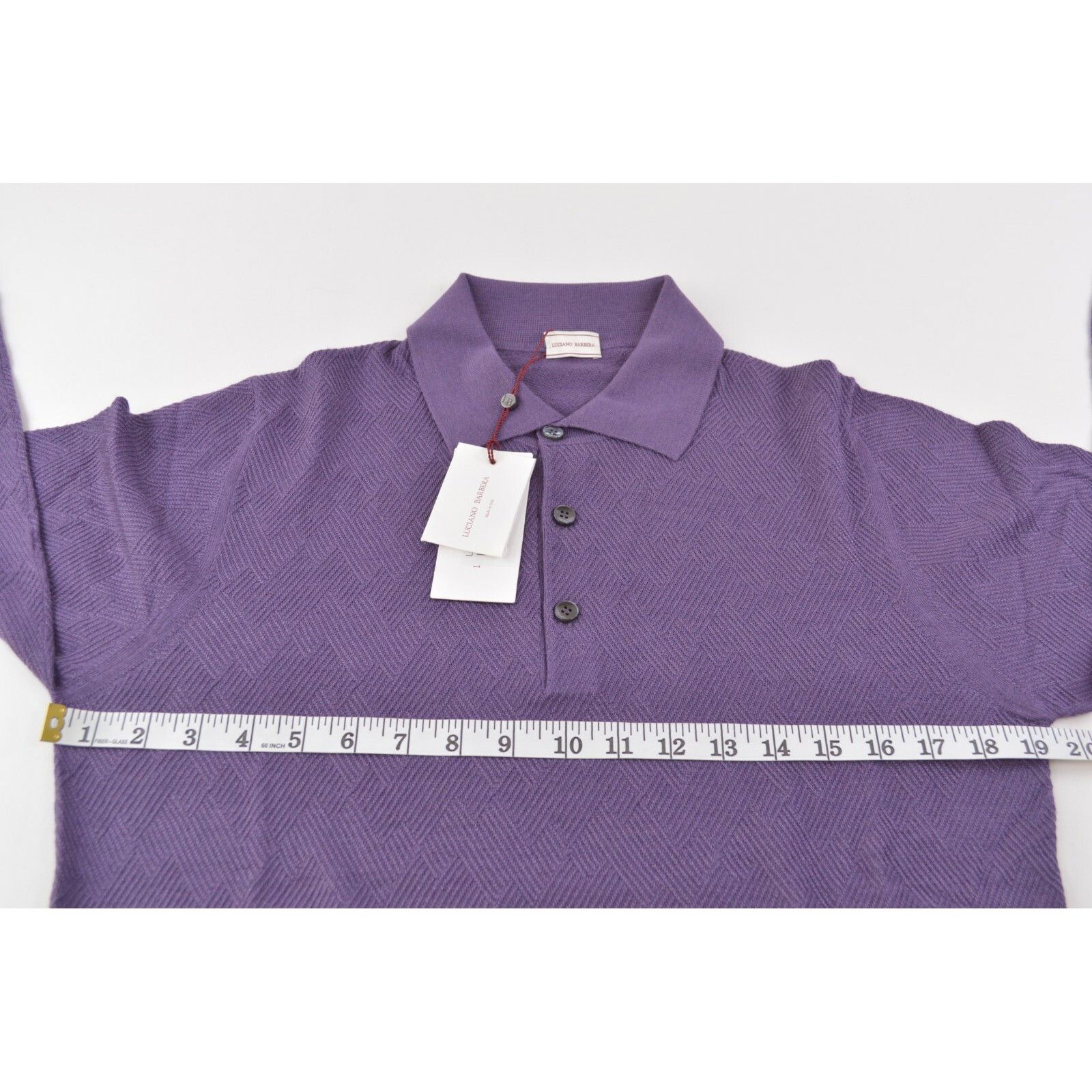 Luciano Barbera Luciano Barbera Sweater Size US S in Purple Size US S / EU 44-46 / 1 - 5 Thumbnail