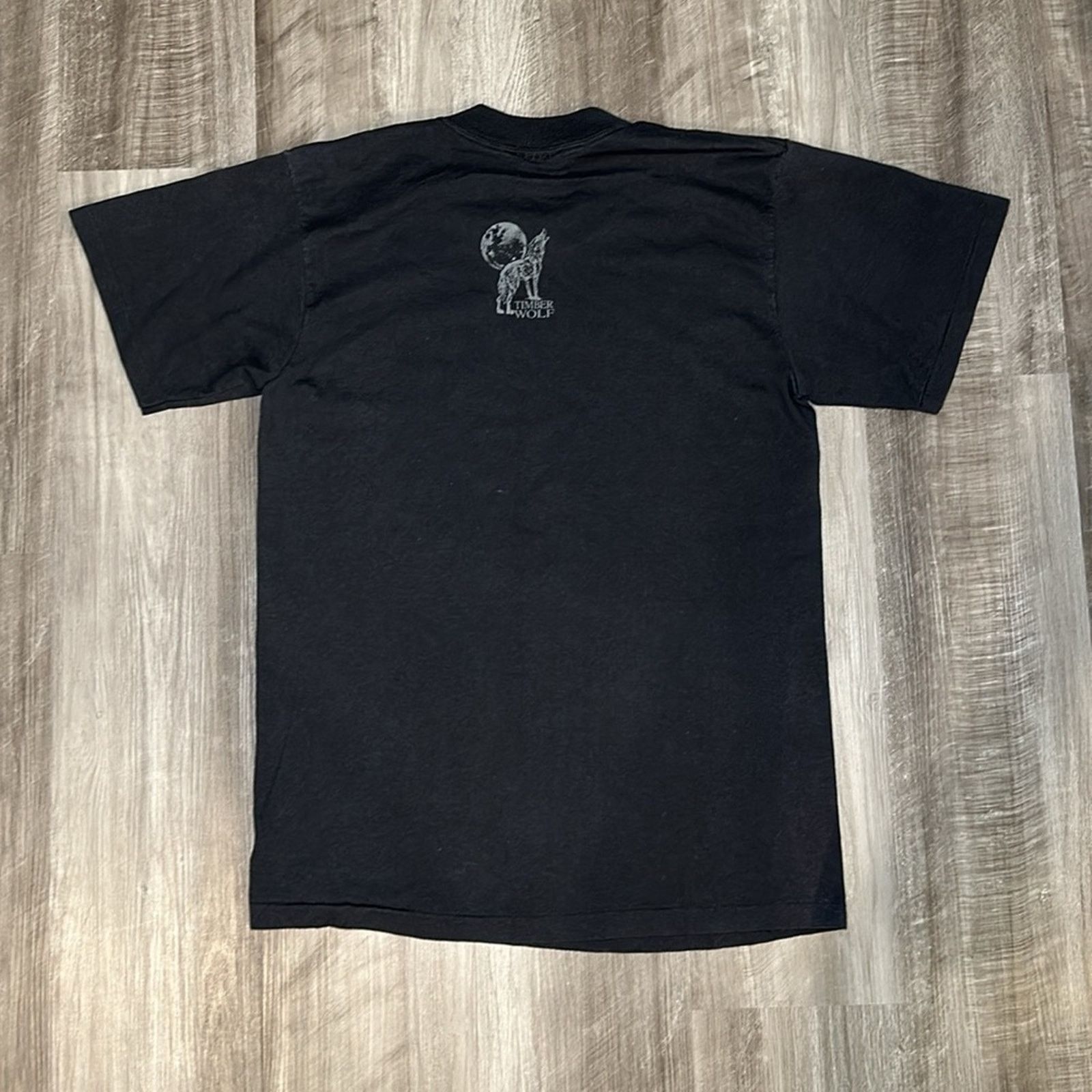 Other Timber Wolf Cliff Bonamie 1991 Vintage Oneita Tee - Large Size US L / EU 52-54 / 3 - 3 Thumbnail