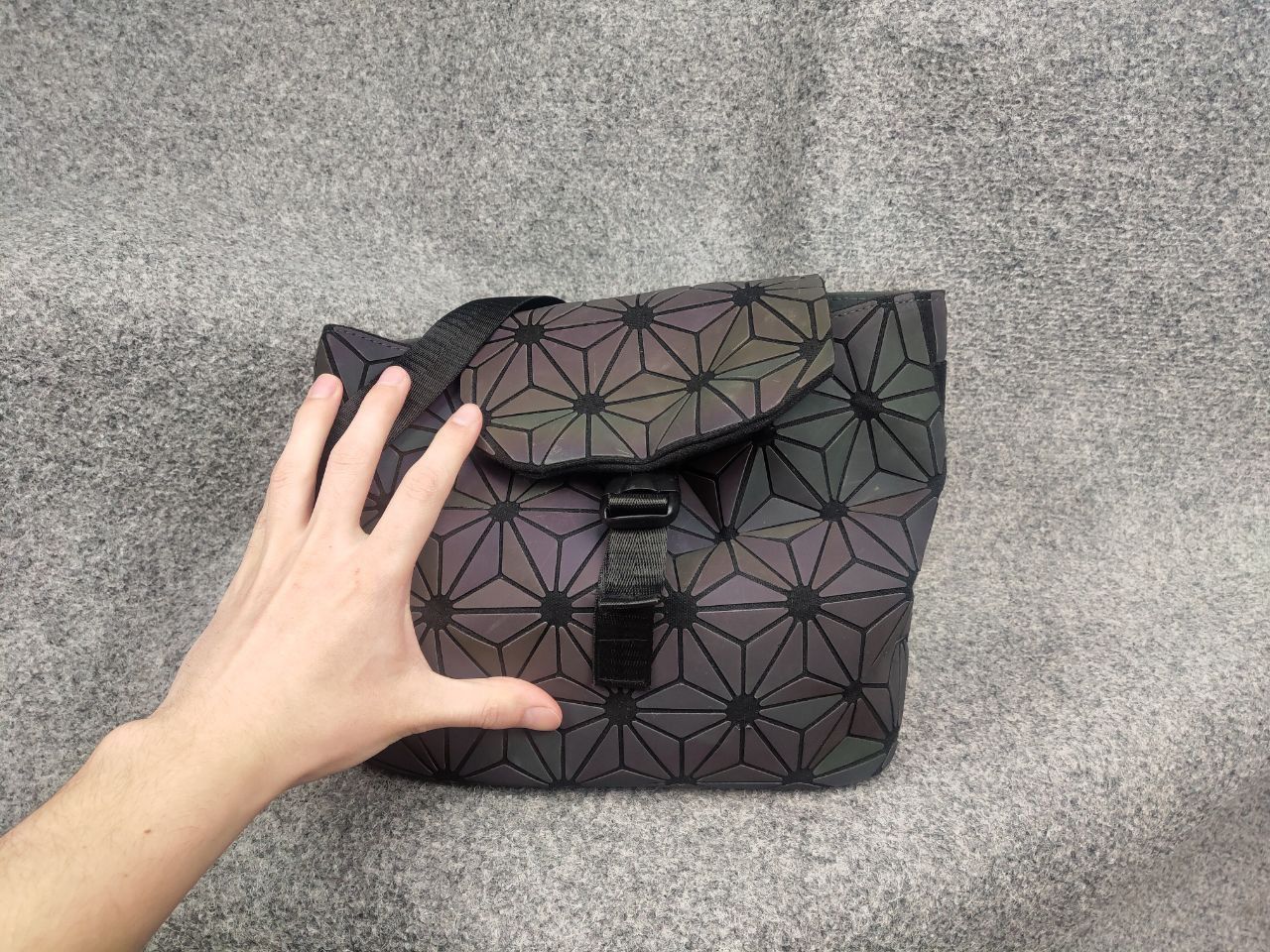 Issey Miyake Issey Miyake Bao Bao Japan Geometric Prism PVC Backpack Size ONE SIZE - 10 Thumbnail