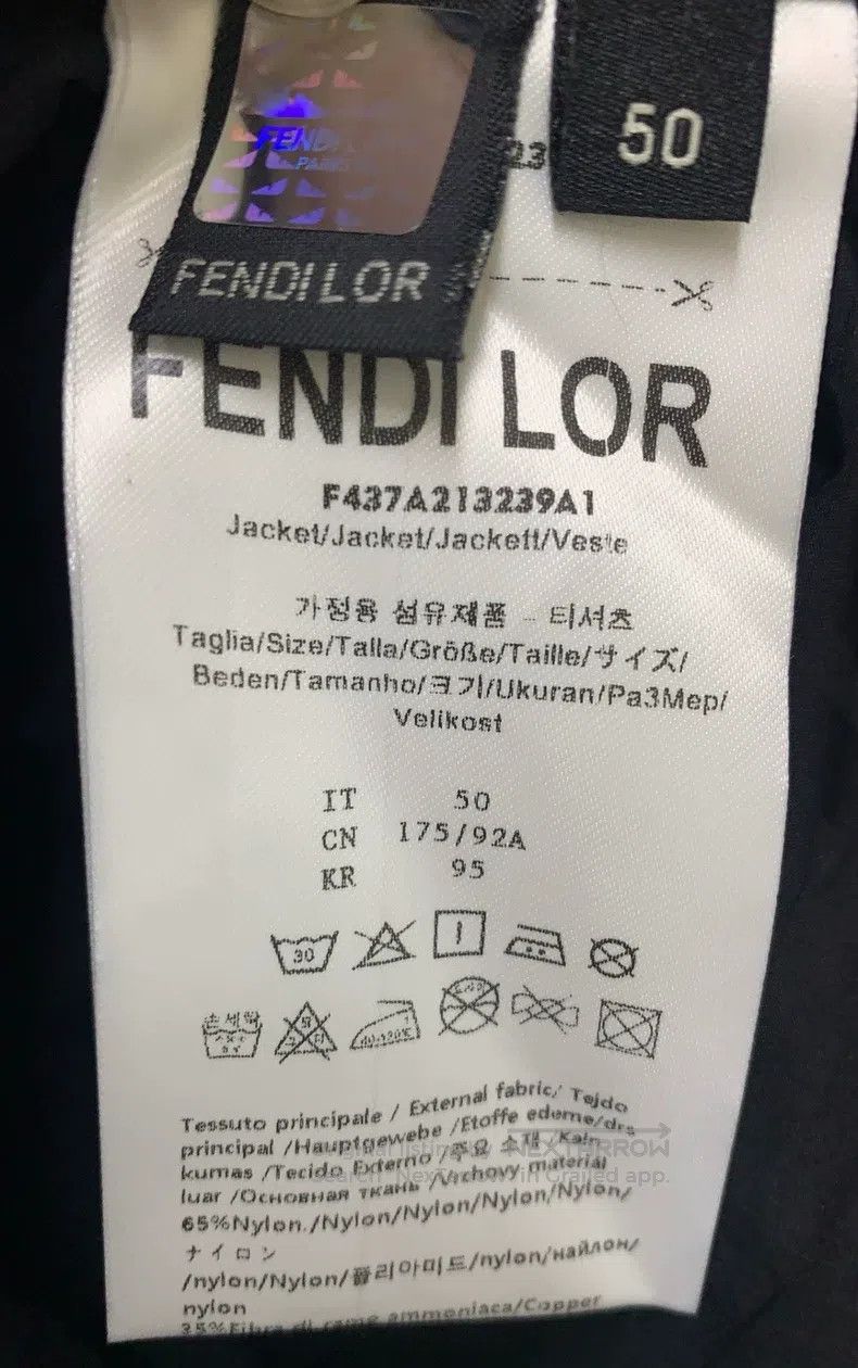 Fendi Fendi Classic FF Monogram Jacket by Secondary Line Size US M / EU 48-50 / 2 - 4 Thumbnail