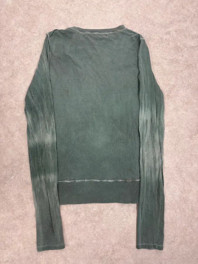 Andrew Mackenzie 2000s Andrew Mackenzie Khaki Reworked Sweater Size US S / EU 44-46 / 1 - 6 Thumbnail