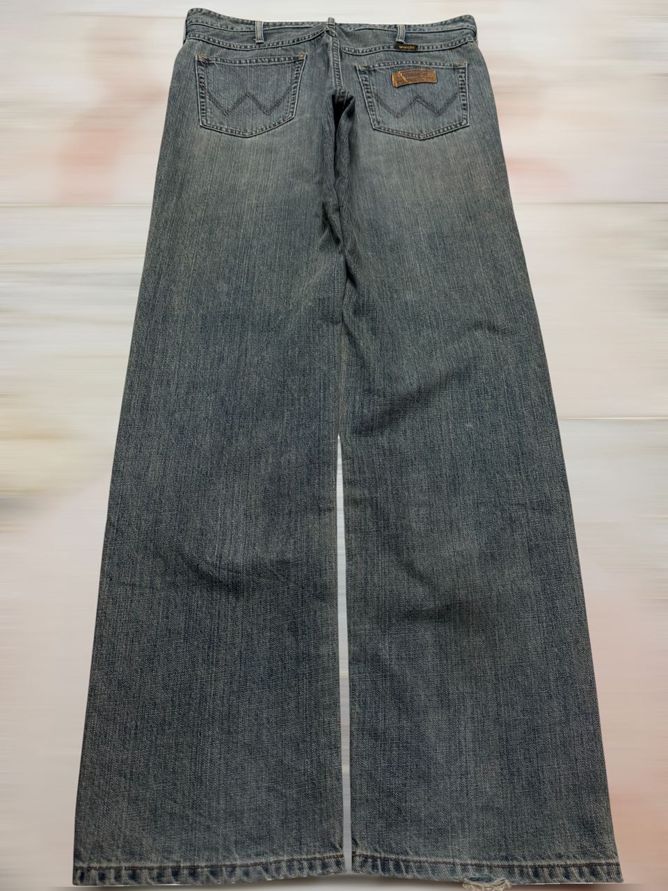 Wrangler 2000s Wrangler Buffalo Western Mud-Washed Crazy Jeans Size US 34 / EU 50 - 1 Thumbnail