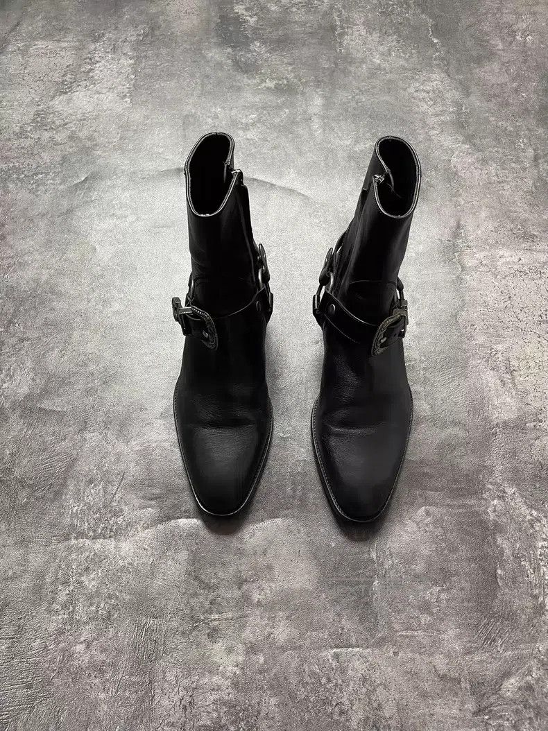 Saint Laurent Paris Saint Laurent Paris Chelsea Boots Size US 6.5 / EU 39-40 - 3 Thumbnail