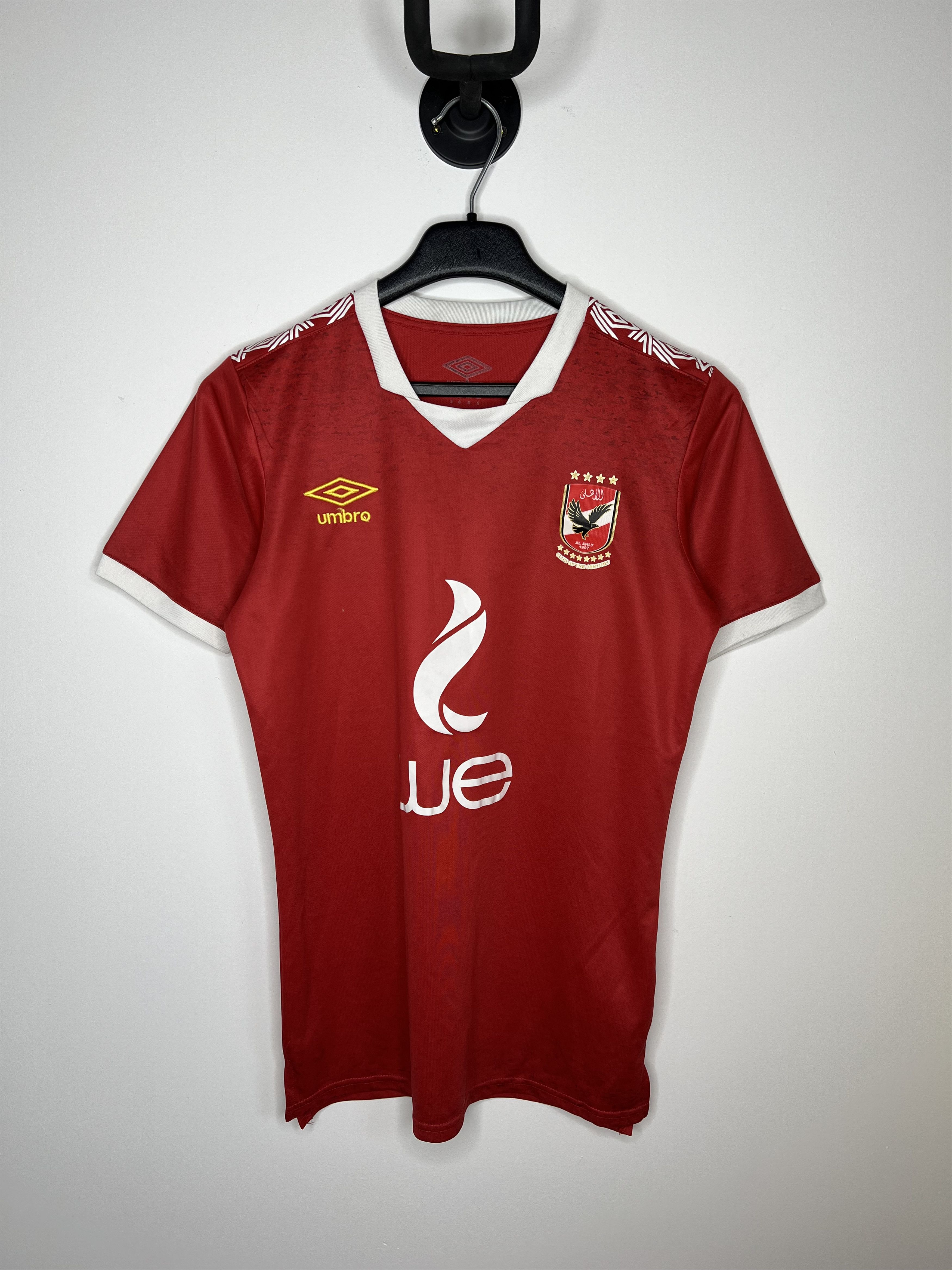 Umbro AL AHLY SC 2019 2020 HOME FOOTBALL SHIRT SOCCER JERSEY UMBRO Size US S / EU 44-46 / 1 - 1 Thumbnail