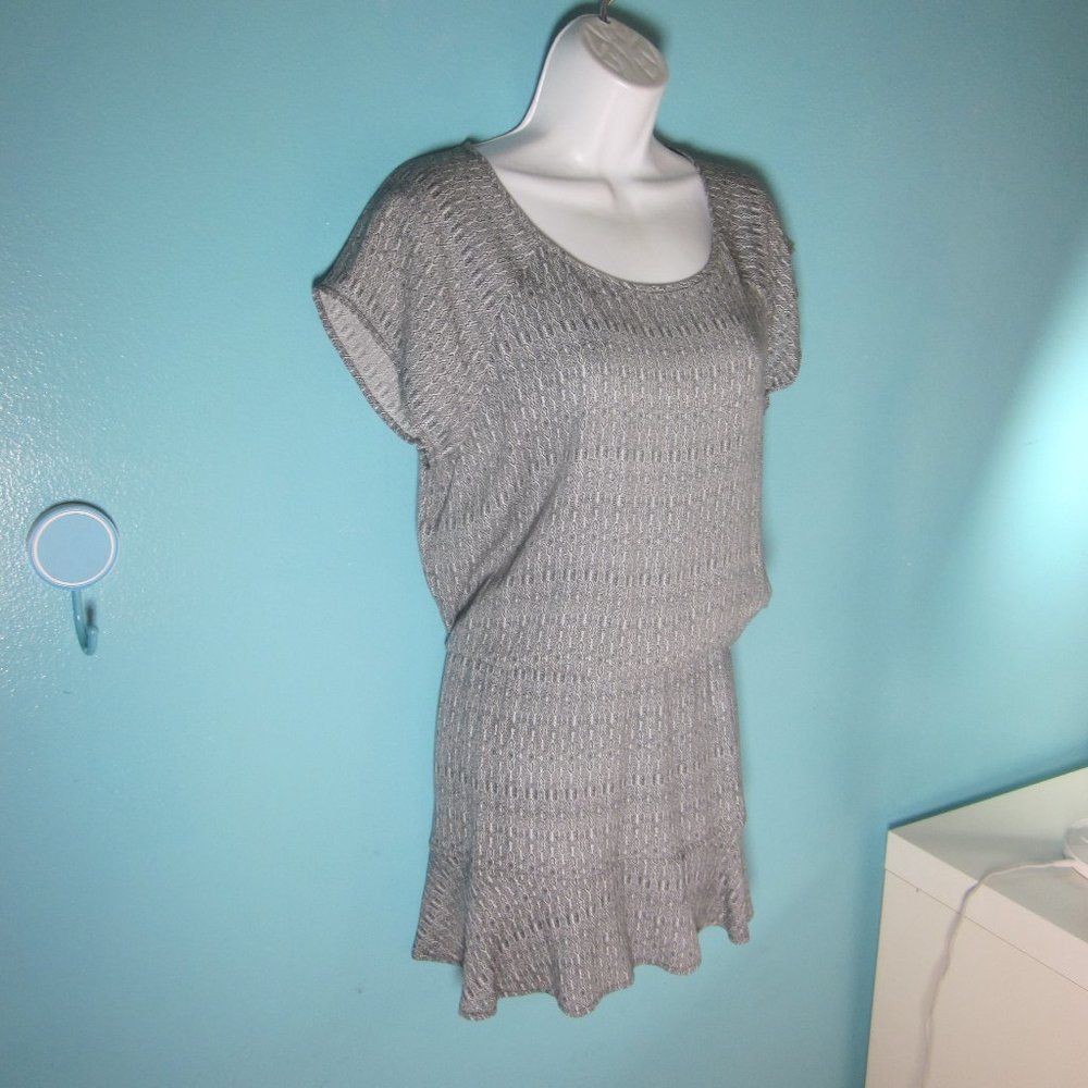 Joie Soft Joie Quora Blouson Pullover Dress Size S Keyhole Button Elastic Waist Mini Size S / US 4 / IT 40 - 16 Thumbnail