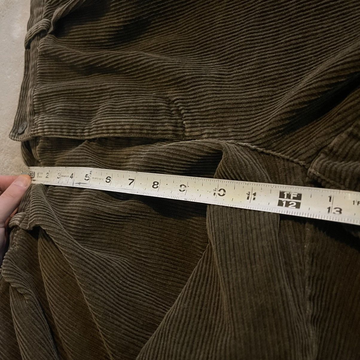 Puritan Vintage 90s Puritan Men Brown Corduroy Pants 38x30 Wide Wale Size US 37 - 6 Thumbnail
