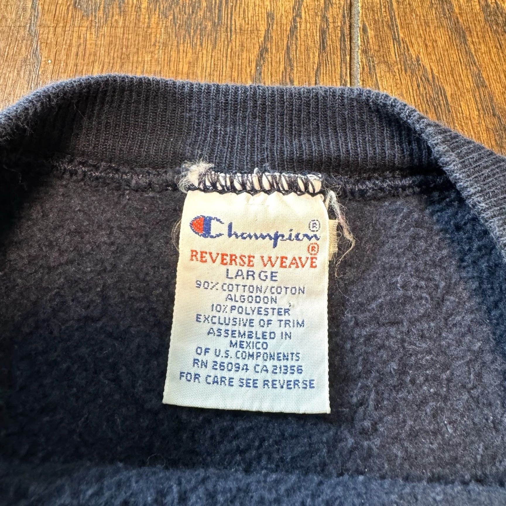 Champion VINTAGE Champion Reverse Weave Harvard College Sweatshirt Crewneck Made In Usa XL Blue Embroidered Men Size US L / EU 52-54 / 3 - 4 Thumbnail