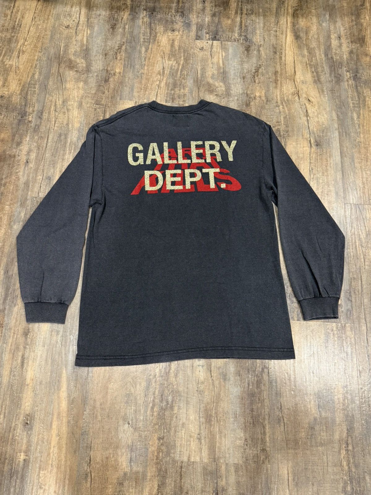 Gallery Dept. RARE Gallery Dept Cosmic Suite Art That Kills Grey L/S Tee Size US M / EU 48-50 / 2 - 2 Thumbnail