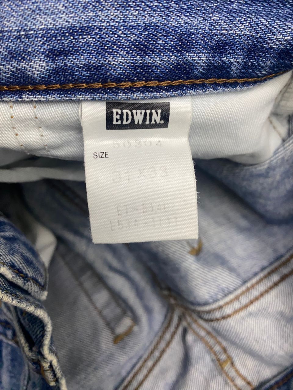 If Six Was Nine 💥Best Offer💥Vintage Edwin 503 Distressed Denim Size US 32 / EU 48 - 18 Thumbnail