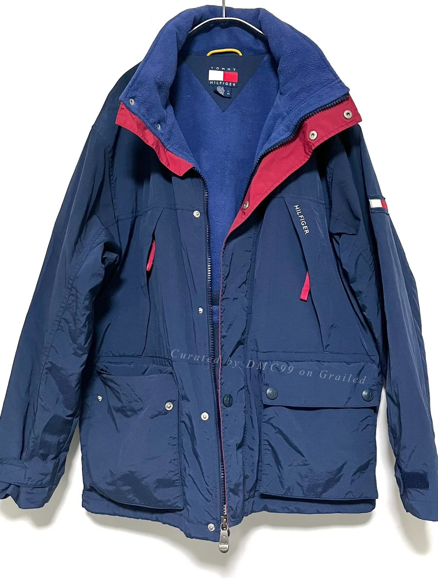 Tommy Hilfiger Tommy Hilfiger 90s Hiphop Windbreaker Size US L / EU 52-54 / 3 - 1 Thumbnail