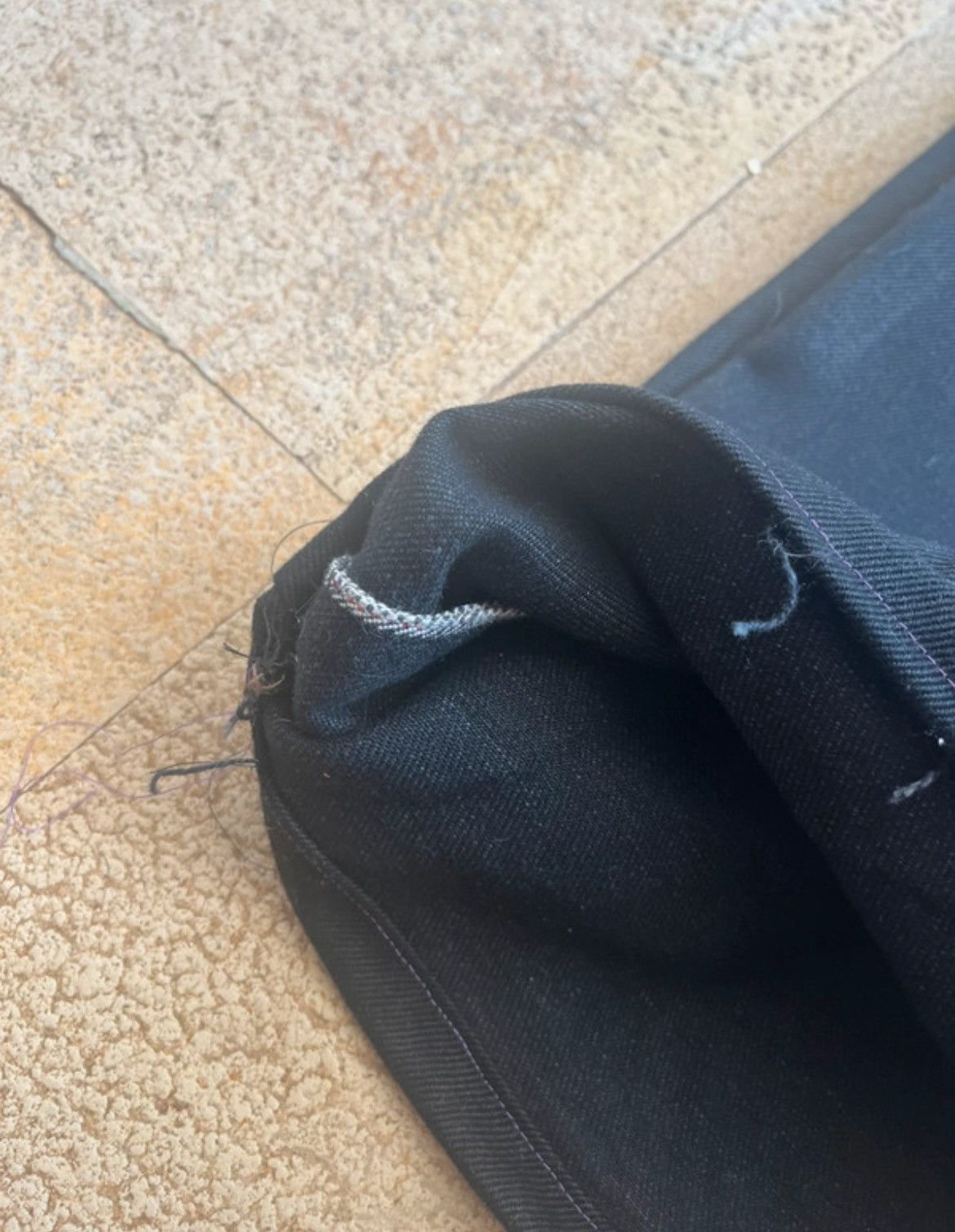 Other Raw Selvedge denim 21 oz /streetwear/japanese black selvedge Size US 33 - 5 Thumbnail