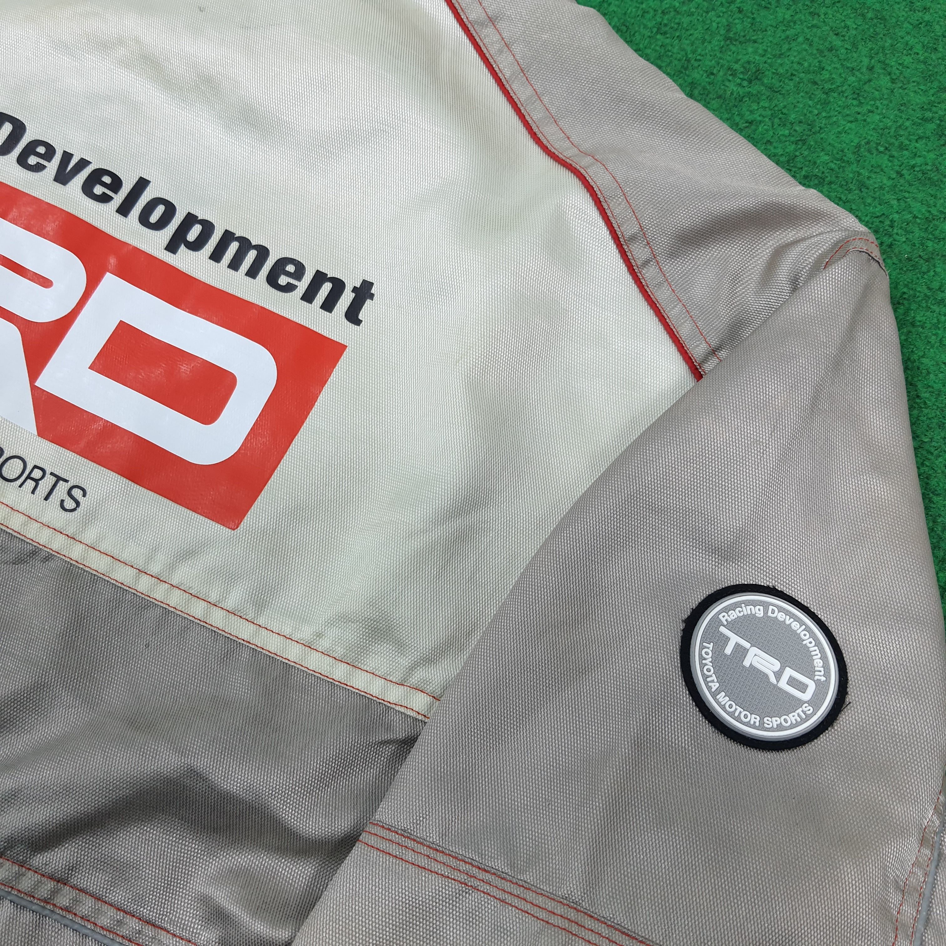 Japanese Brand 90s TRD Toyota Motorsports JDM Boshoku Mech Mesh Jacket E1A6 Size US L / EU 52-54 / 3 - 2 Thumbnail