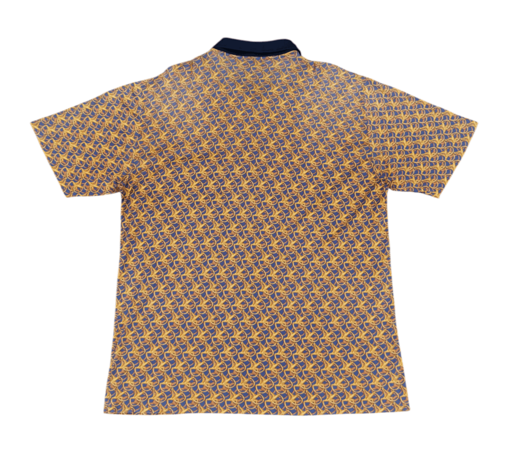 Celine Vintage celine monogram polo shirt Size US M / EU 48-50 / 2 - 3 Thumbnail