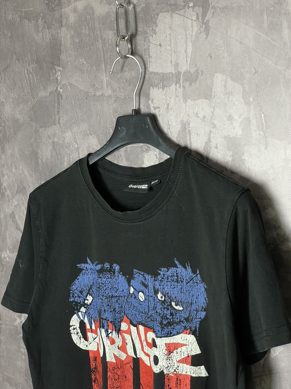 Band Tees × Hypebeast Gorillaz Vintage Y2K T Shirt like Oasis Britpop Radiohead Size US S / EU 44-46 / 1 - 4 Thumbnail
