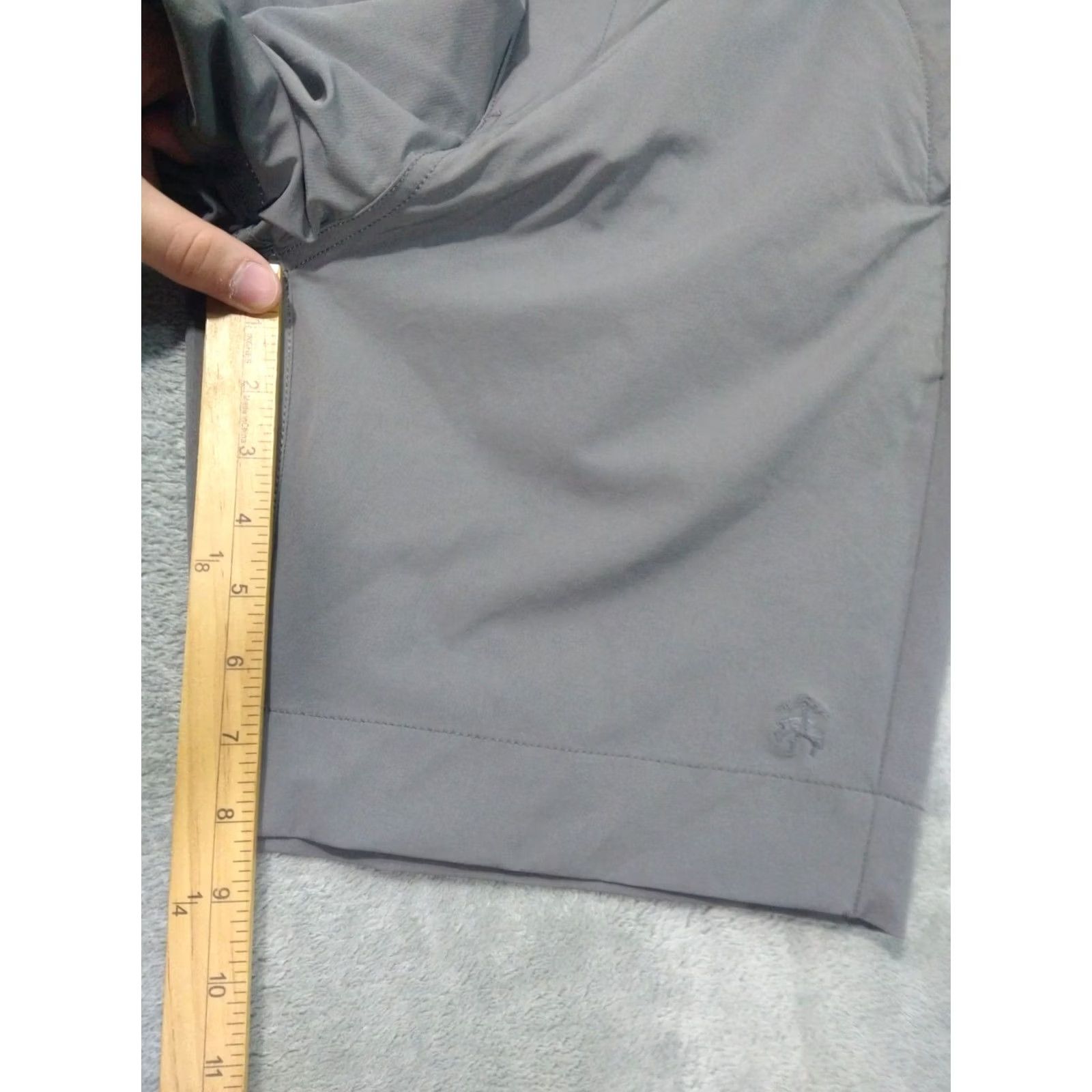 Brooks Brothers Brooks Brothers Shorts Mens 32 Gray Chino Golf Performance Flat Front Mid Rise Casual Size US 32 / EU 48 - 5 Thumbnail