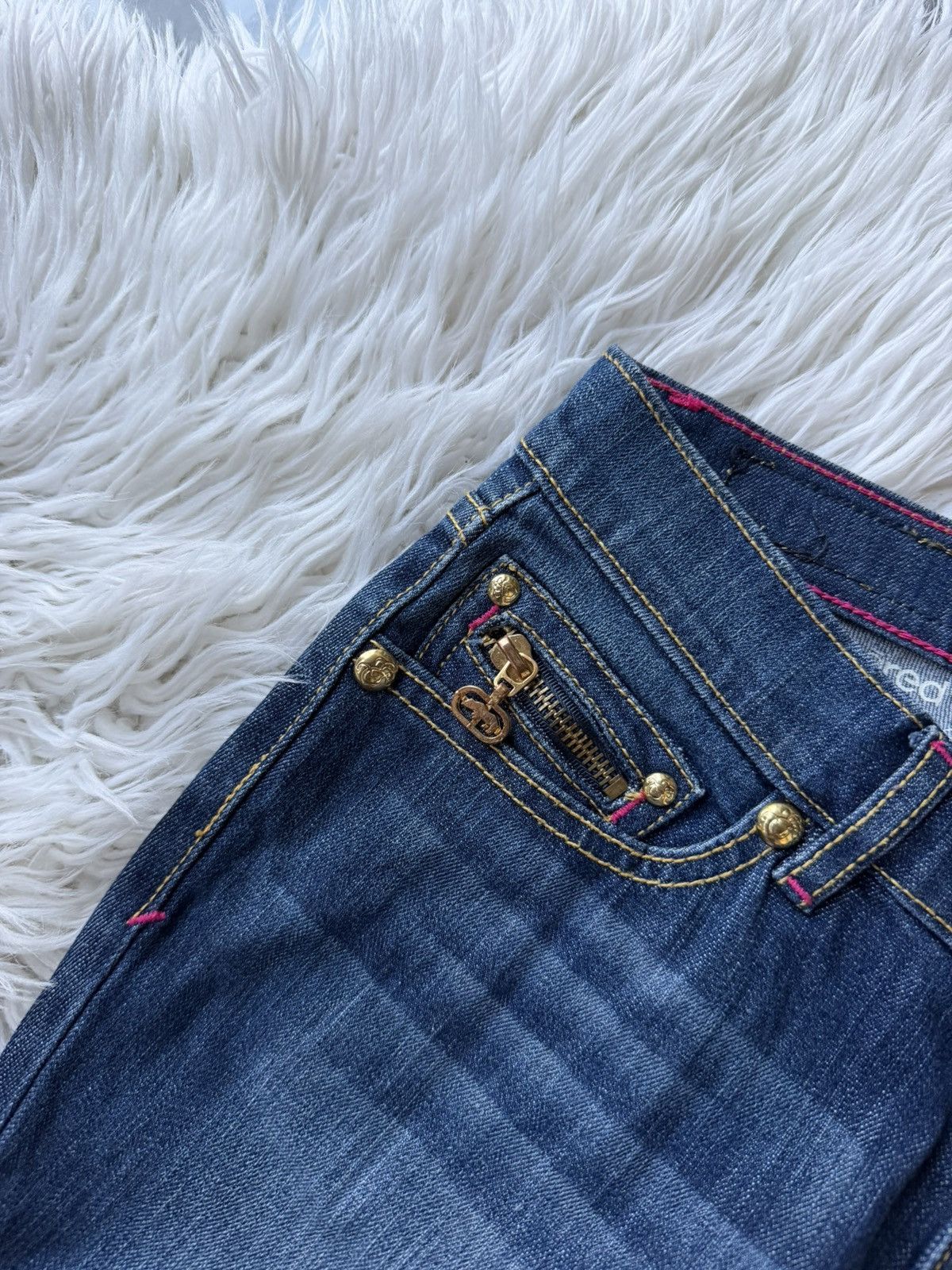 Ecko Unltd. Vintage Ecko Untld Y2K Flared Bootcut Jeans Japanesse Size 30" / US 8 / IT 44 - 4 Thumbnail