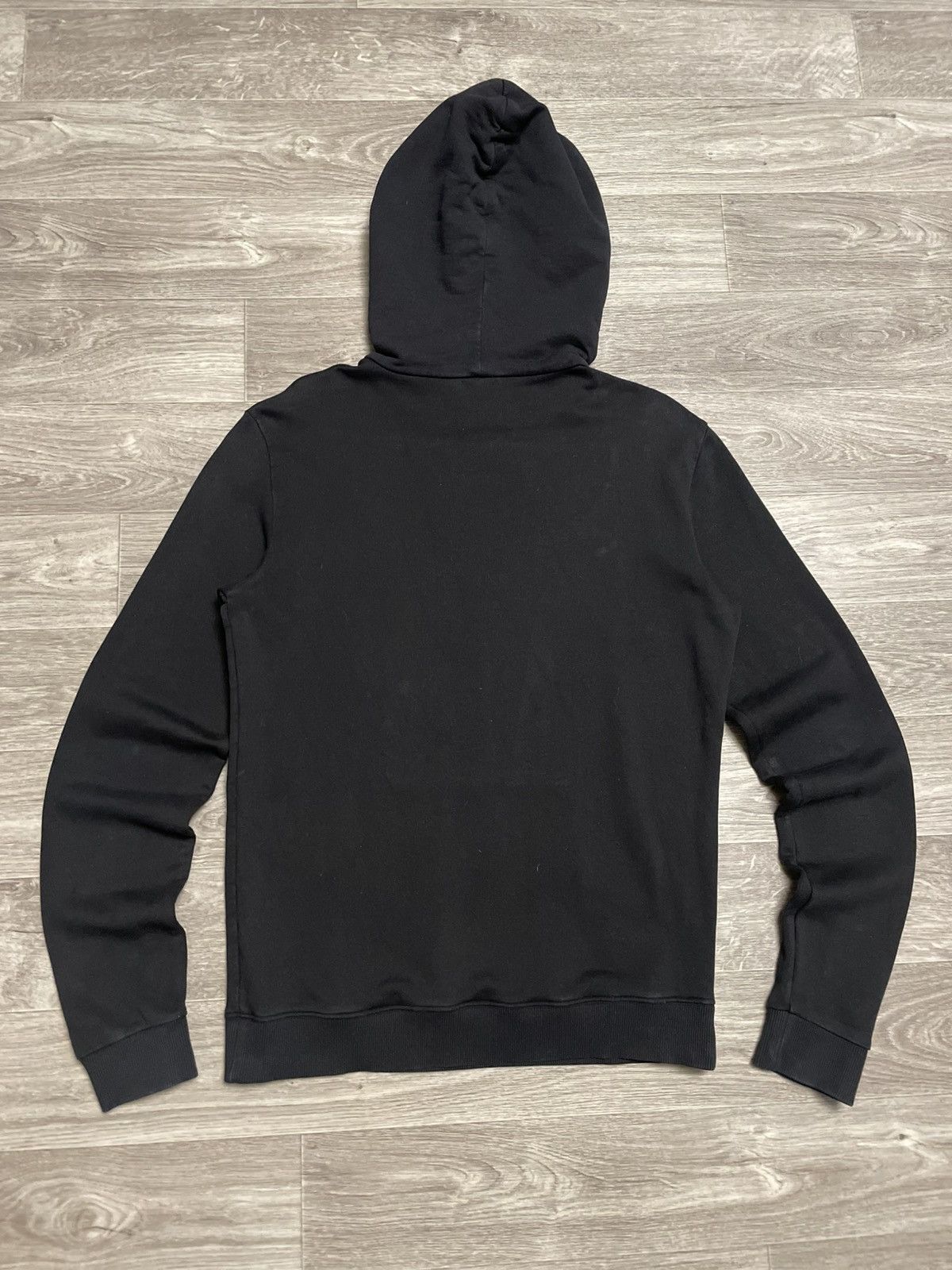 Saint Laurent Paris 2018 Saint Laurent Paris Black Center Logo Hoodie Size US L / EU 52-54 / 3 - 18 Thumbnail