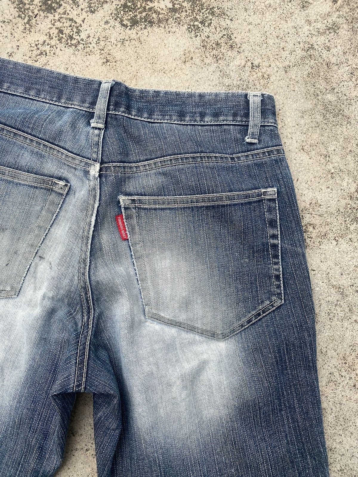 Japanese Brand × Tornado Mart Flare Jeans Tornado Mart Distressed Bootcut Size US 28 / EU 44 - 20 Thumbnail