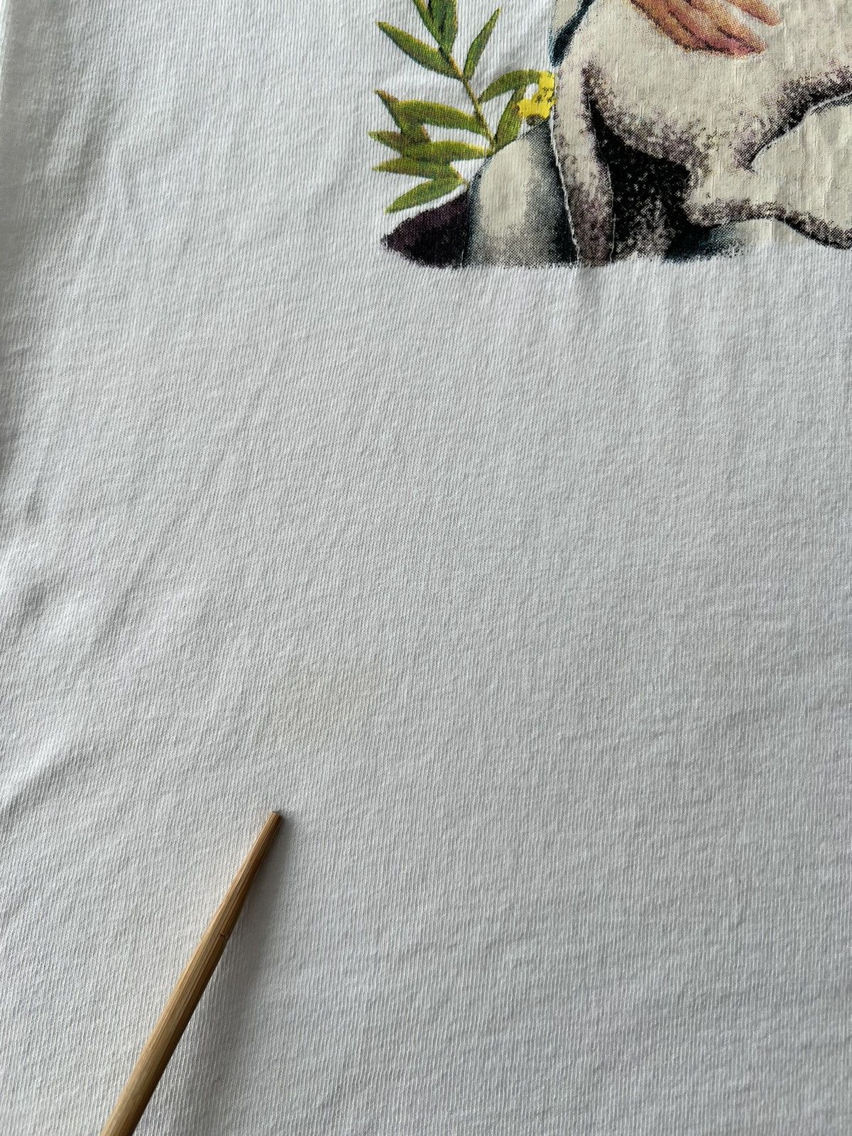 Vintage Vintage 90s Jesus Christ John 1:29 Made in USA White T-shirt Size US L / EU 52-54 / 3 - 6 Thumbnail