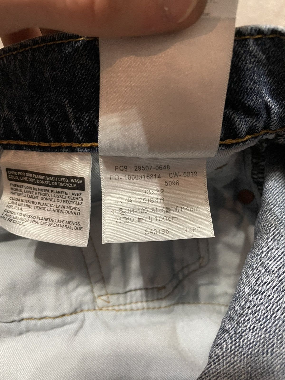 Levi's Vintage Levis Blue Jeans 33/32 Size US 32 / EU 48 - 23 Thumbnail
