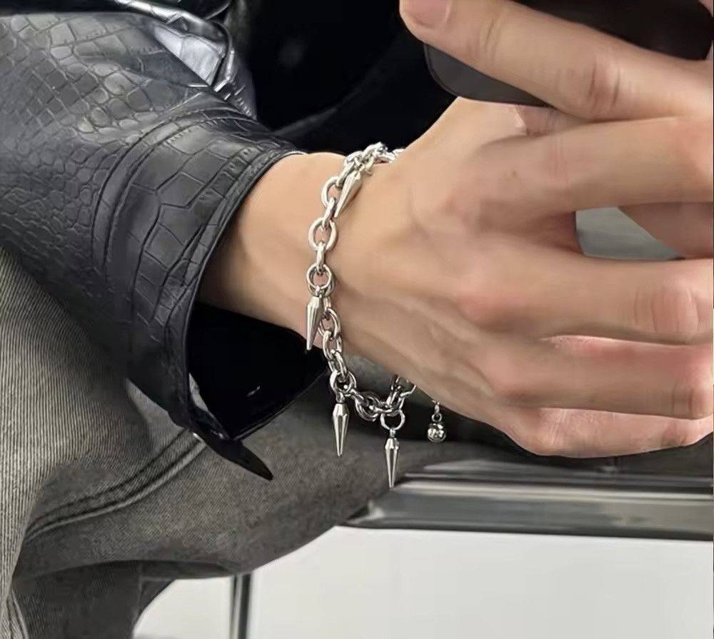 Jewelry Chain Cones Bracelet Size ONE SIZE - 4 Thumbnail