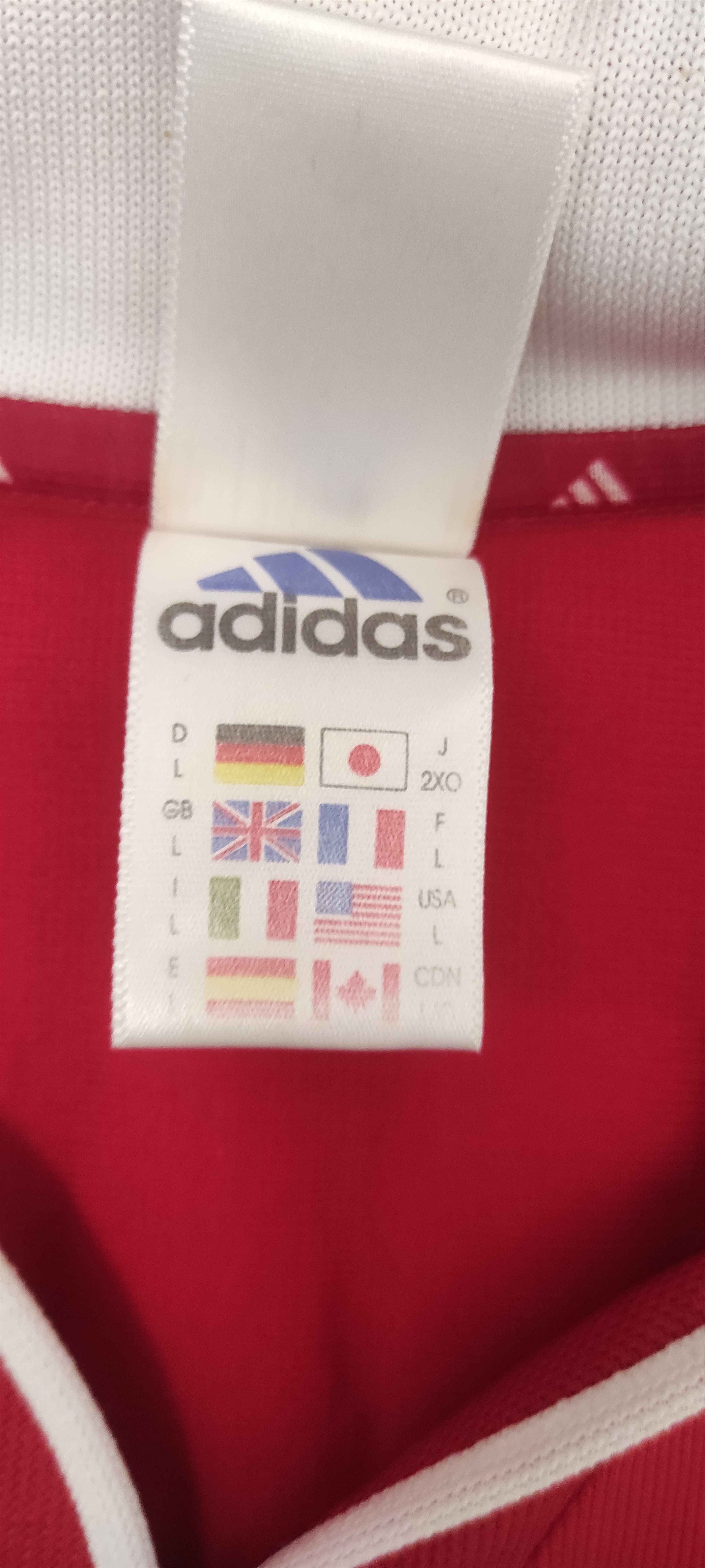Adidas Ajax #9 Van Basten Home football shirt 1999 - 2000 Rare Size US L / EU 52-54 / 3 - 3 Thumbnail