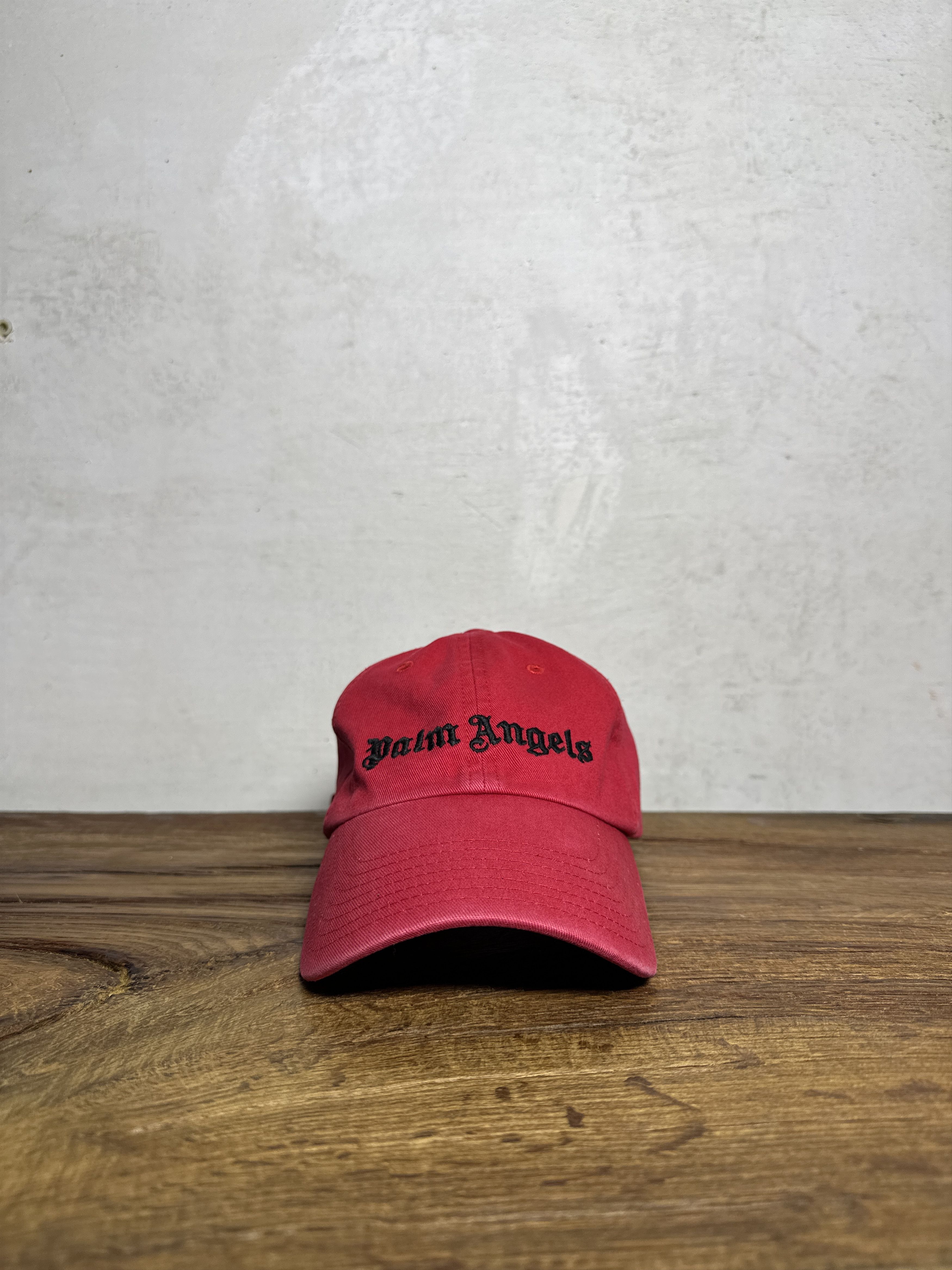 Palm Angels Palm Angels Red Baseball Cap Size ONE SIZE - 3 Thumbnail