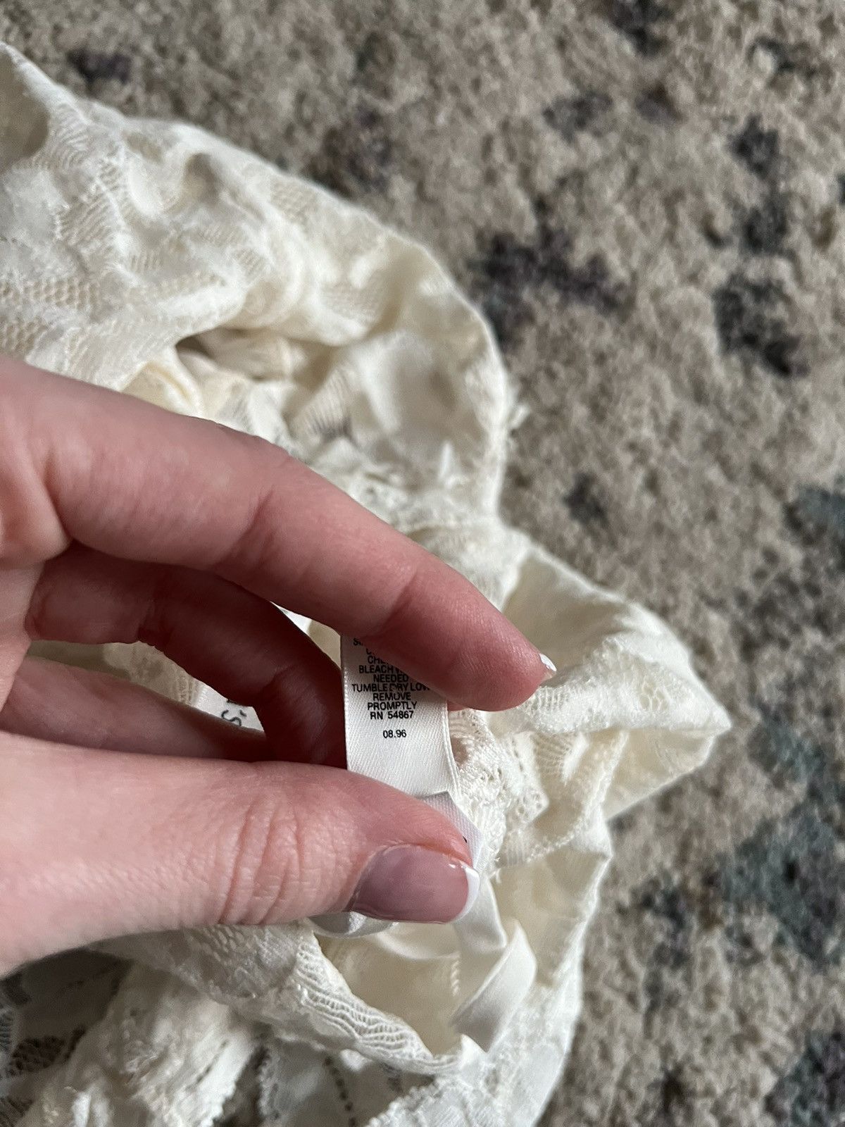 Victoria's Secret × Vintage Vintage Victoria’s Secret Lace Dress Size S / US 4 / IT 40 - 4 Thumbnail