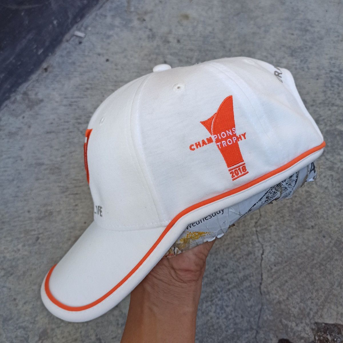 ARCHIVAL HAT 2016 KLPGA hat. Orange life championship