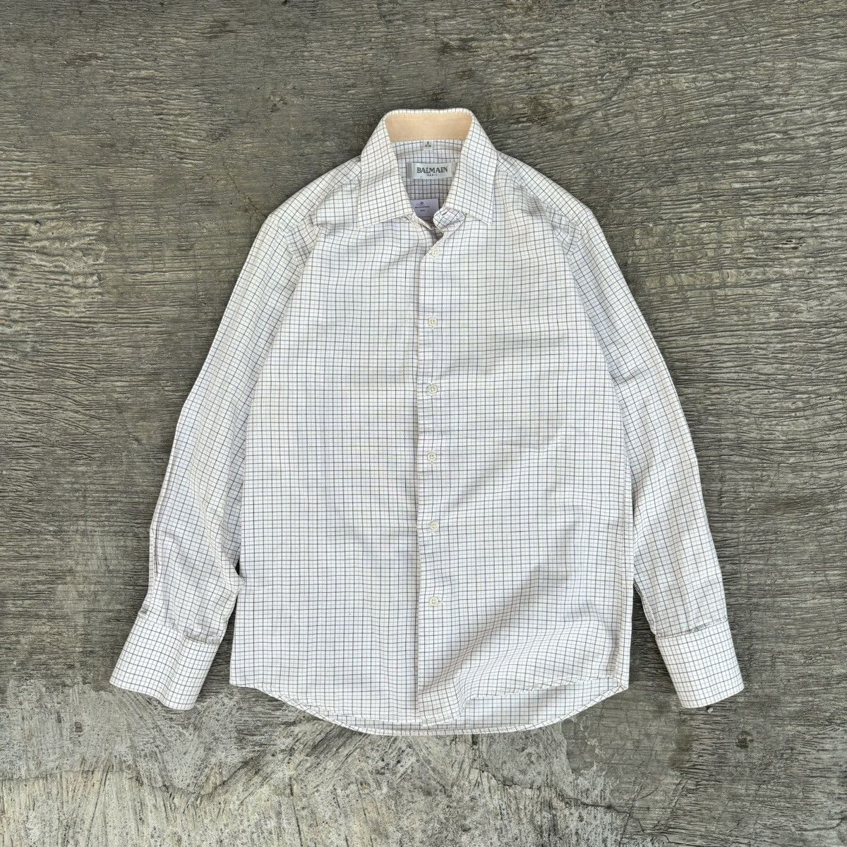 Balmain × Designer Balmain paris shirt button up Size US M / EU 48-50 / 2 - 2 Thumbnail
