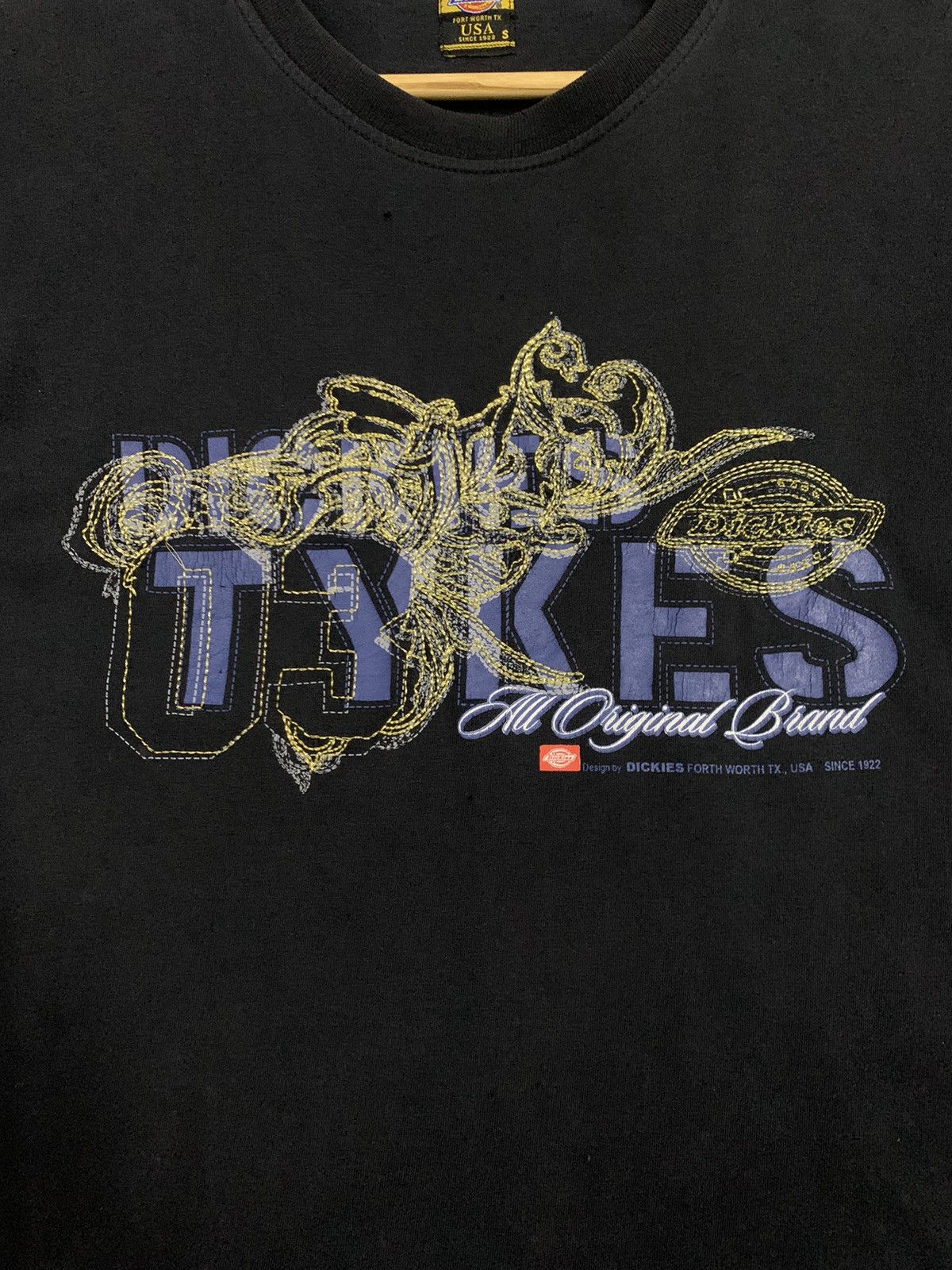 Dickies Dickies Tykes Forth Worth TX USA Graphic Embroidered Tees Size US M / EU 48-50 / 2 - 5 Thumbnail