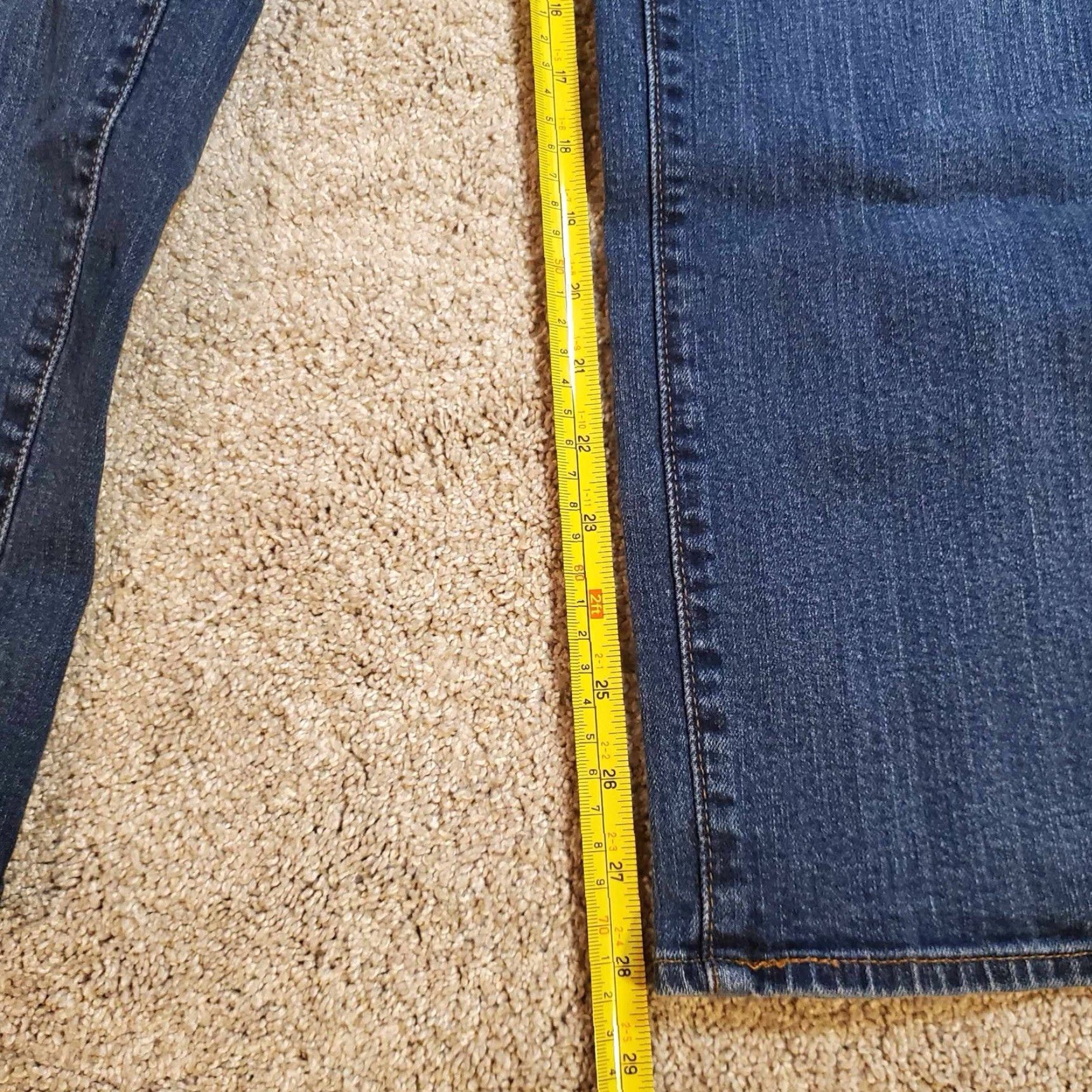 Levi's Levi's 505 Jeans Mens 30x30 Medium Wash Distressed Work Denim Blue Classic American Size US 30 / EU 46 - 5 Thumbnail