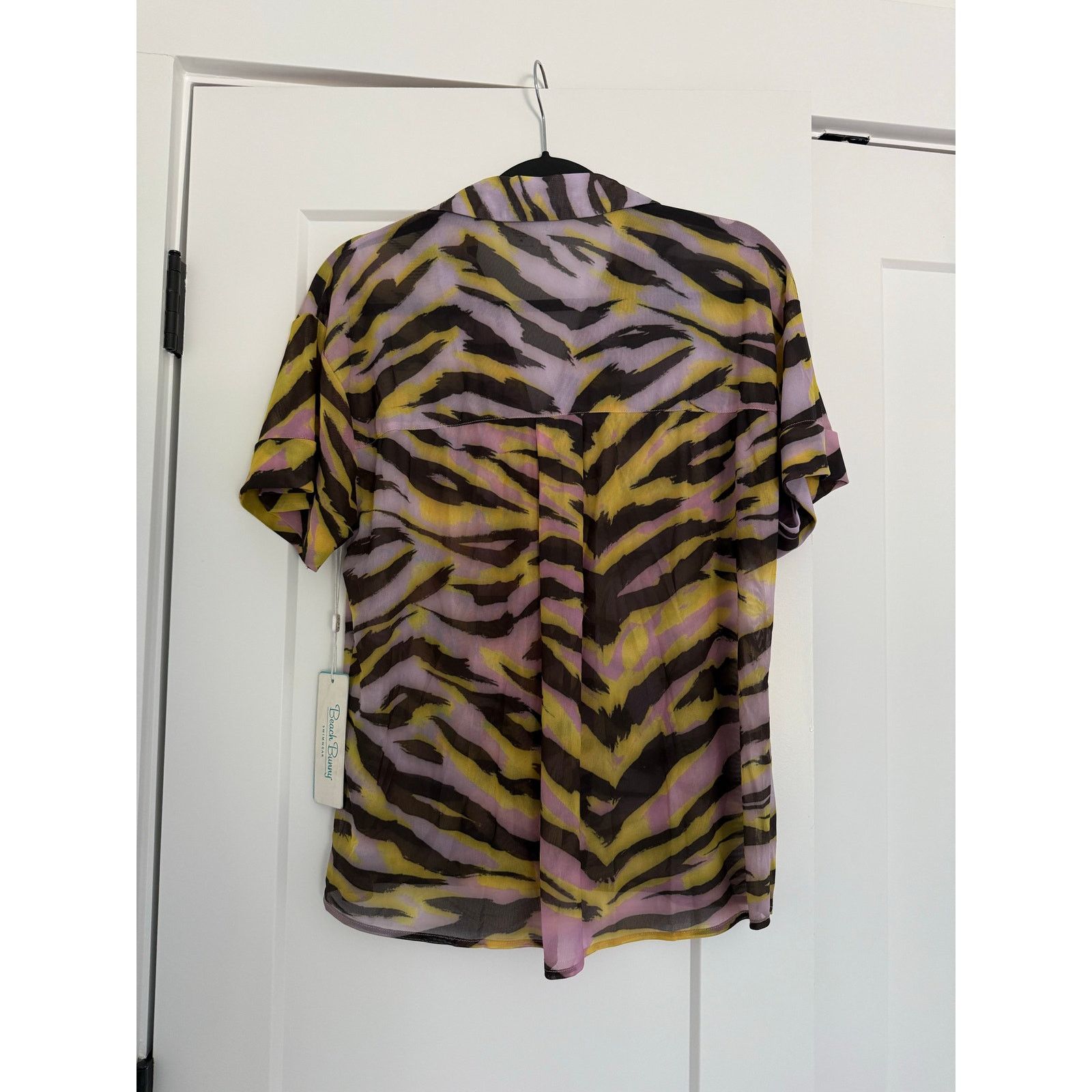 REVOLVE $89 New Beach Bunny Sienna Beach Shirt - Multi Stripe Small Size S / US 4 / IT 40 - 3 Thumbnail