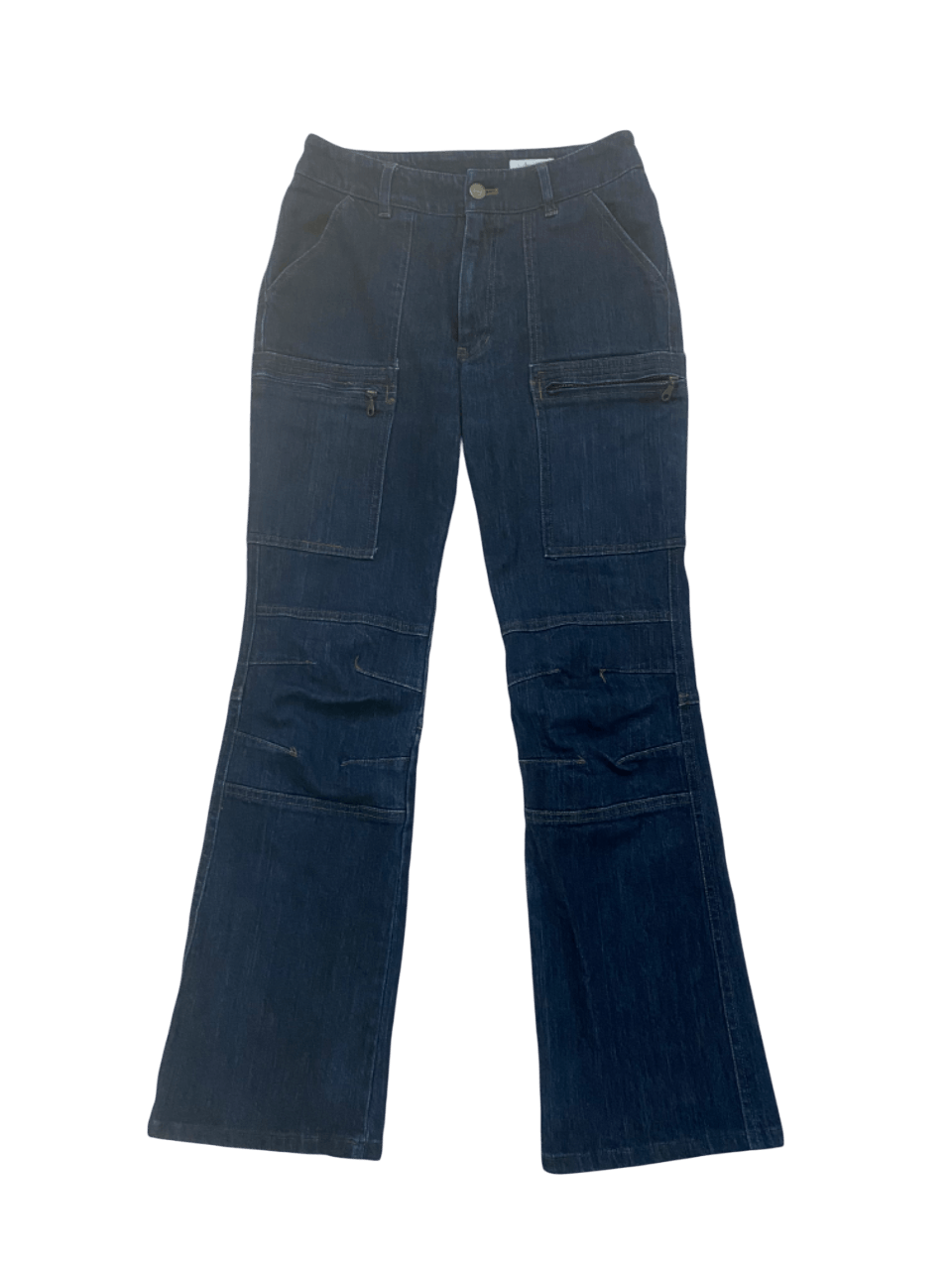 Affliction × If Six Was Nine × Le Grande Bleu (L.G.B.) Flared Breath Japanese Multipocket Denim Size US 29 - 1 Thumbnail