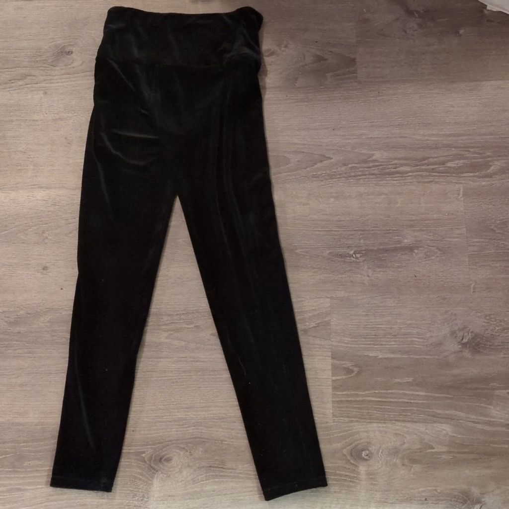 Spanx Spanx Ready To Wow Black Velvet Leggings Size Large Size 26" / US 2 / IT 38 - 6 Thumbnail