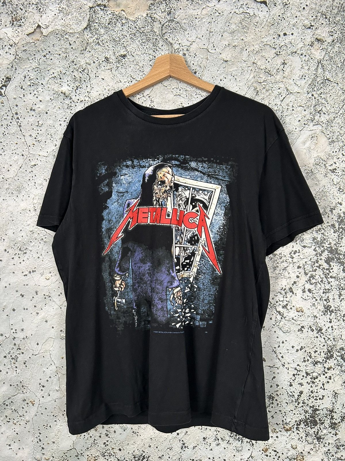 H&M x Metallica Rock Band Tee Metal Vintage Rare