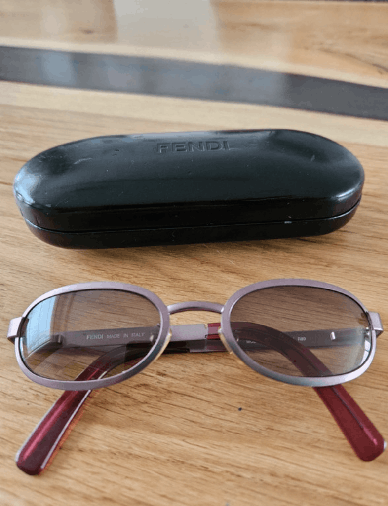 Fendi × Vintage Fendi Sunglasses Vintage Mask 4017 Size ONE SIZE - 1 Thumbnail