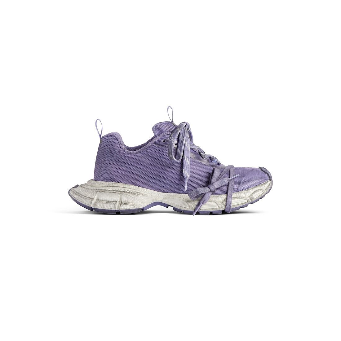 Balenciaga o1srvl11e0326 3XL Net Sneakers in Purple Size US 9 / IT 39 - 1 Thumbnail