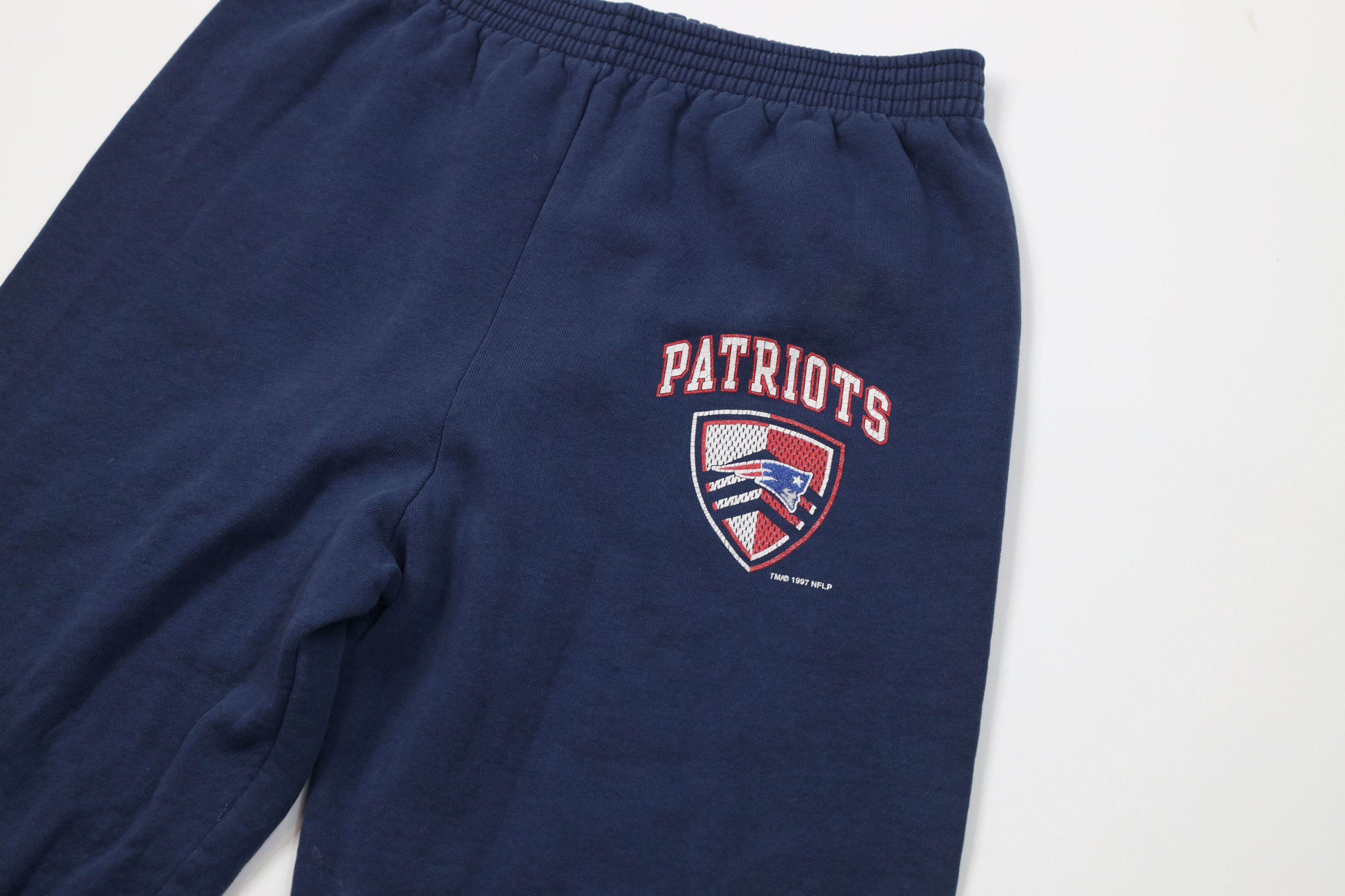 Vintage Vintage 90s Spell New England Patriots Football Sweatpants Size US 36 / EU 52 - 5 Thumbnail