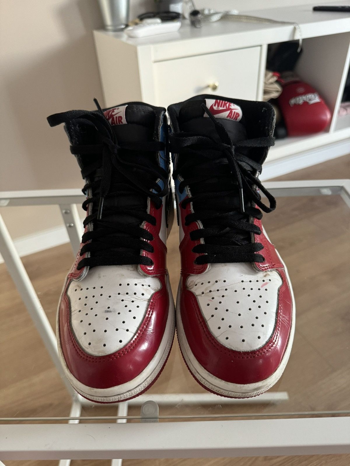 Jordan Brand Jordan 1 Retro High Fearless UNC Chicago Size US 8.5 / EU 41-42 - 3 Thumbnail