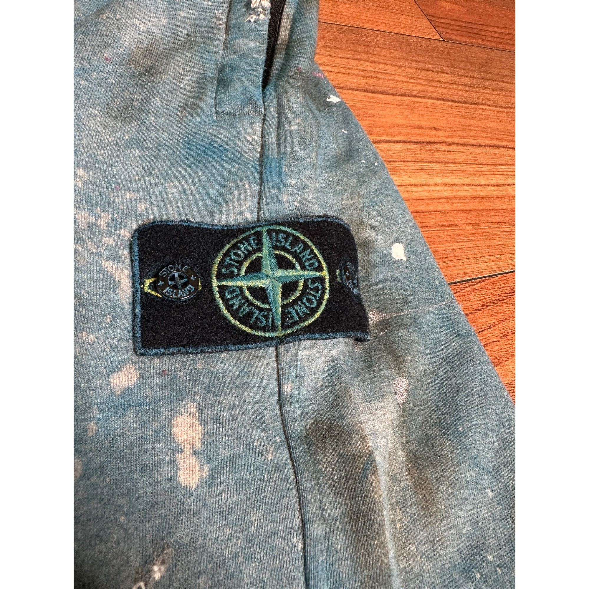 Stone Island × Vintage DRO Lab Custom 1/1 x Stone Island Sweat Shorts Size US 30 / EU 46 - 5 Thumbnail