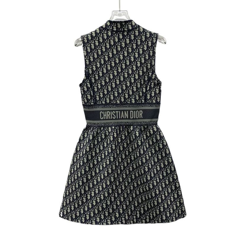 Dior Dior Color block logo jacquard full print half-zip sleevel Size XXS / US 00 / IT 34 - 2 Thumbnail