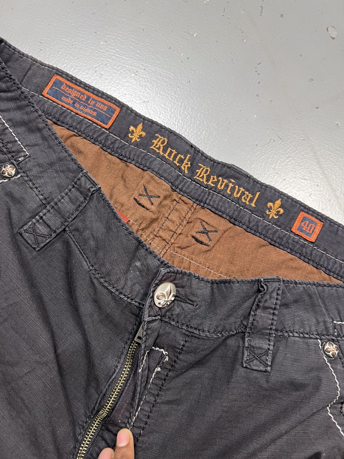 Rock Revival Vintage rock revival cargo short Size US 42 / EU 58 - 6 Thumbnail