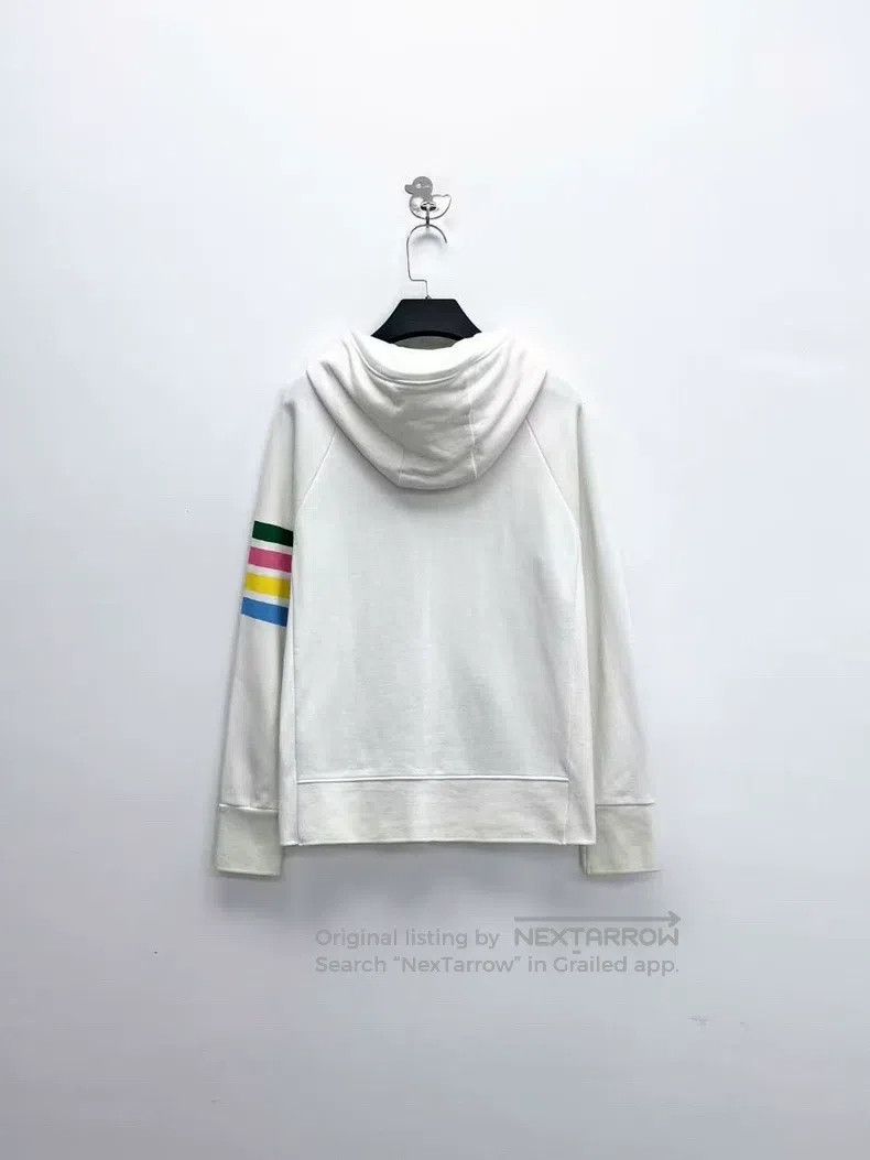 Thom Browne Thom Browne Colorful striped four-stripe zipper hoodie jac Size US M / EU 48-50 / 2 - 2 Thumbnail