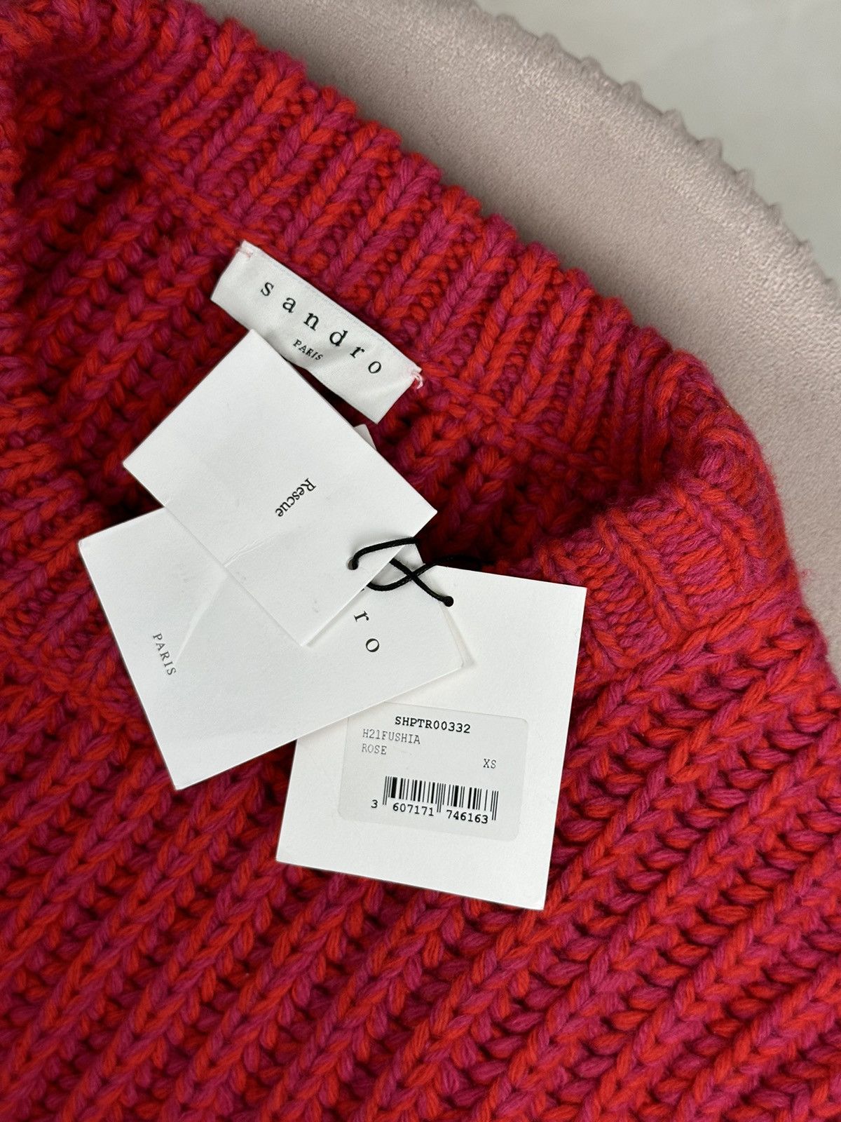Sandro Sandro Paris men knit sweater size XS fit S Size US S / EU 44-46 / 1 - 9 Thumbnail